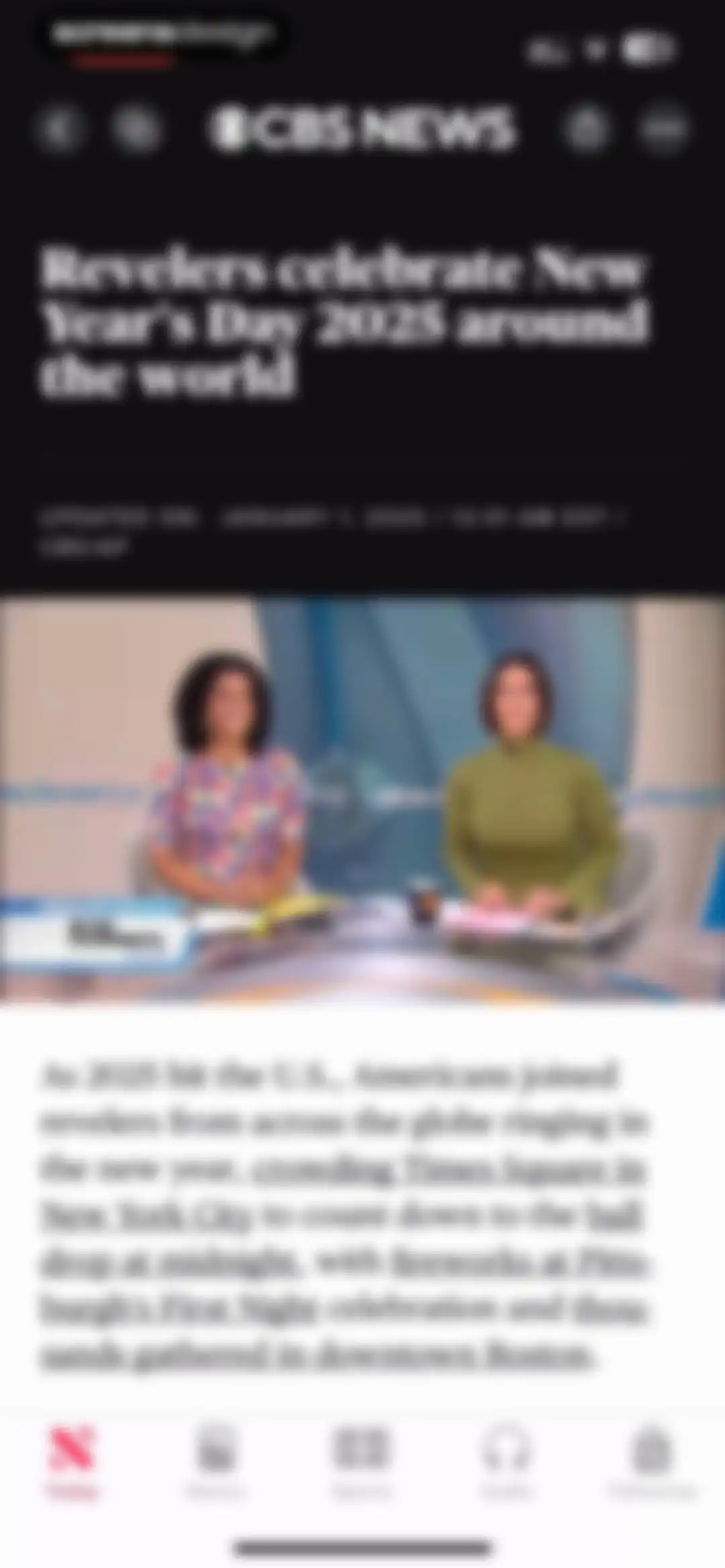 Apple News screen 6