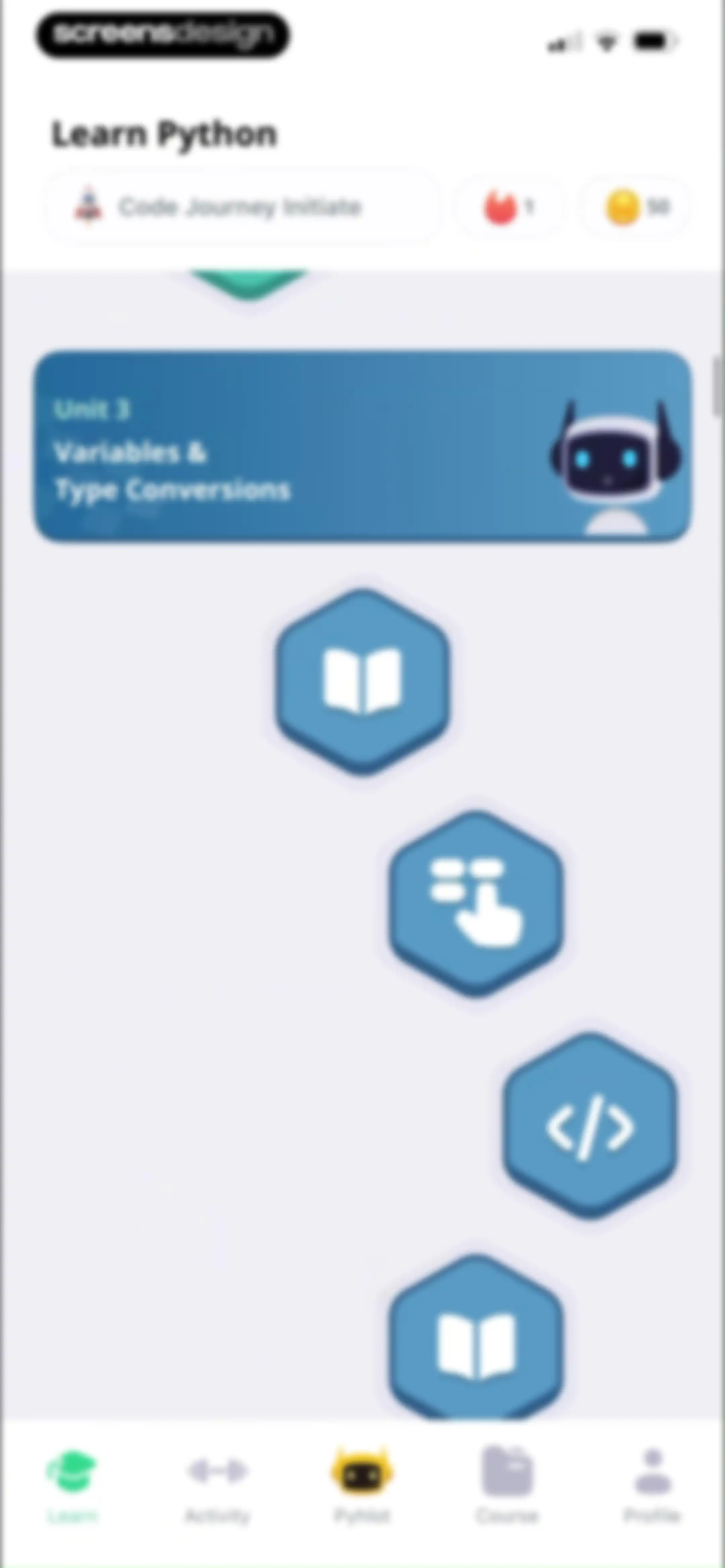 Learn Python・Coding－AI Compile screen 42