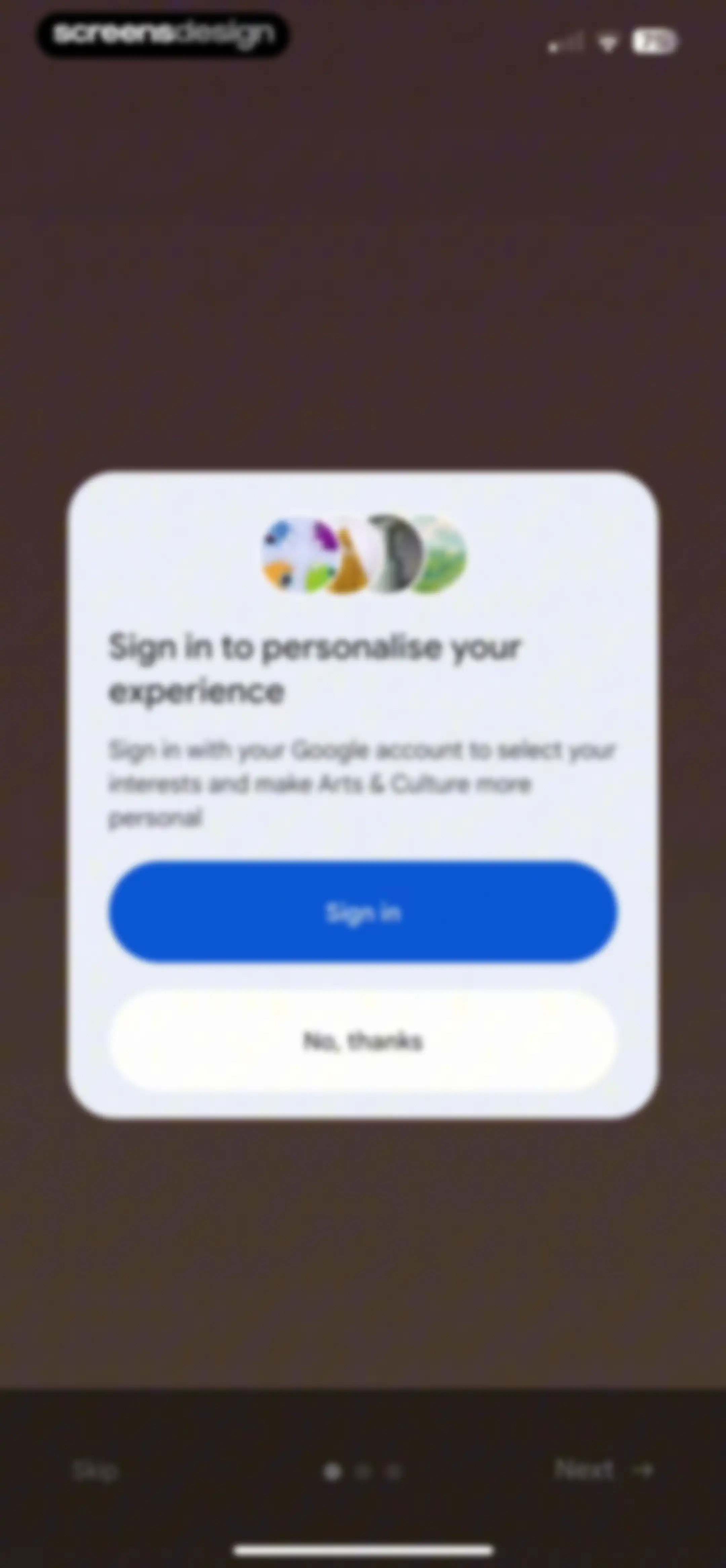 Google Arts & Culture screen 4