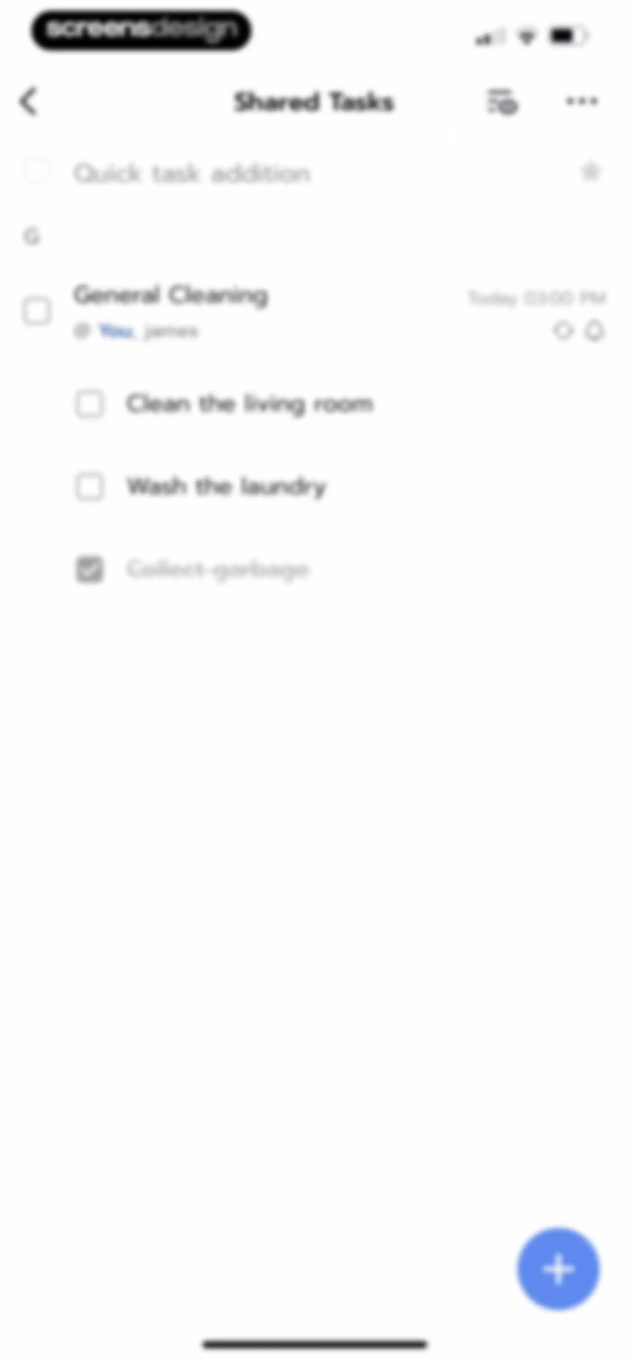 Shared Family Calendar: FamCal screen 75