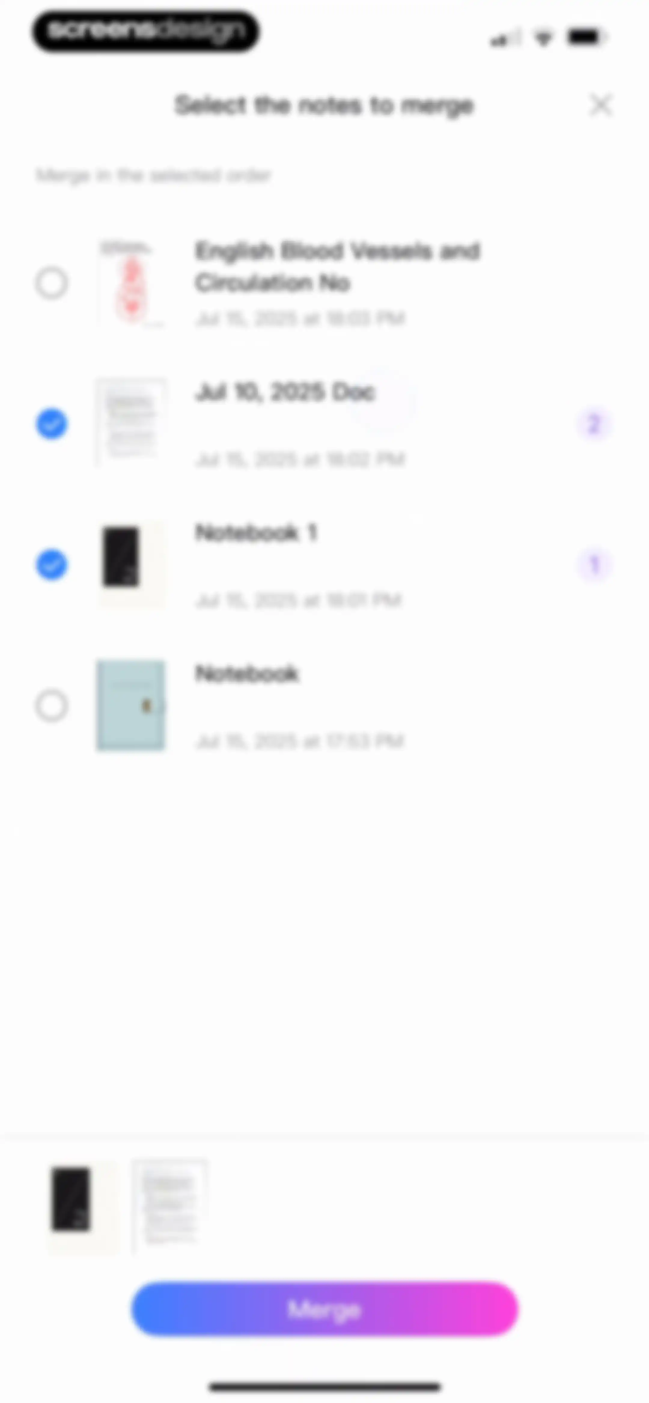 Kilonotes-Notes & Mark up PDF screen 101