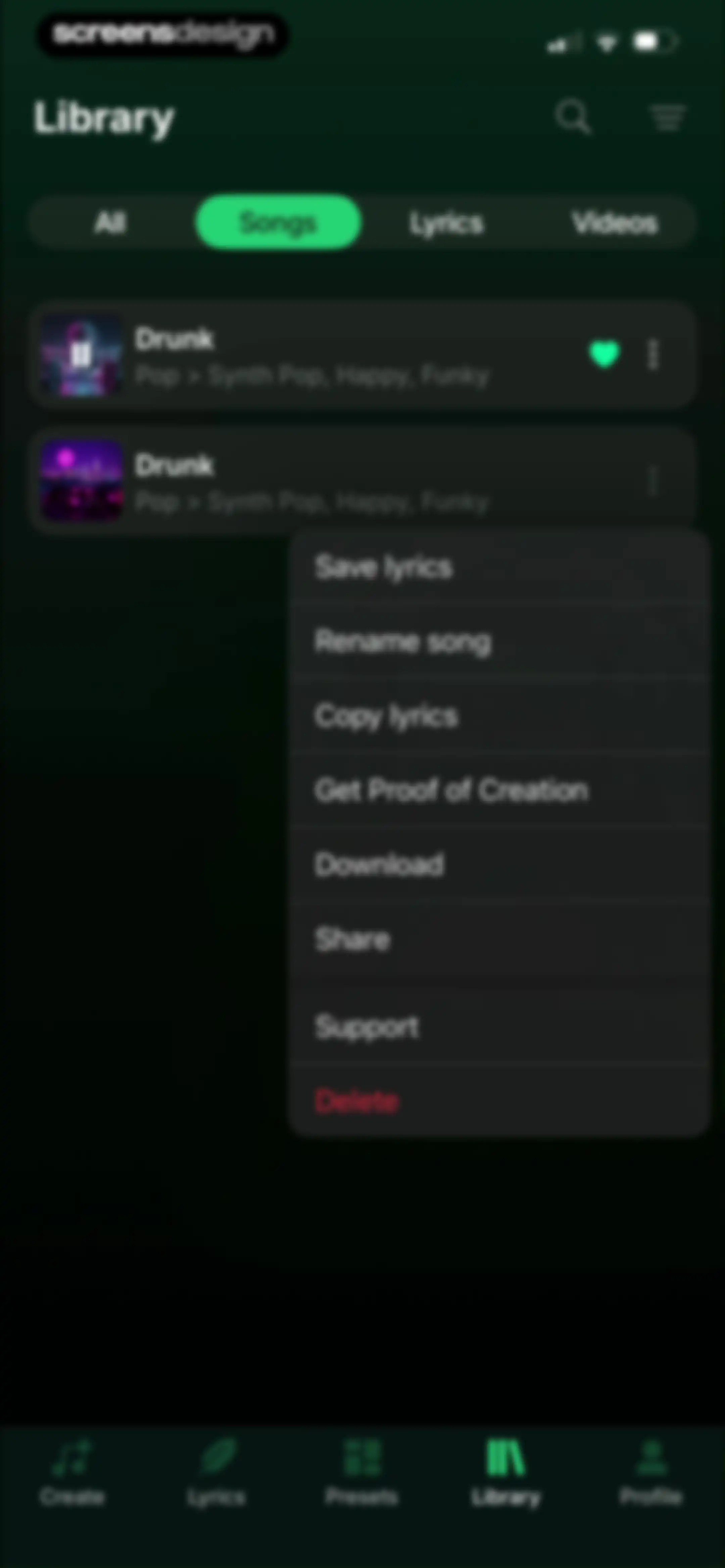 AI Song: AI Music Generator screen 59