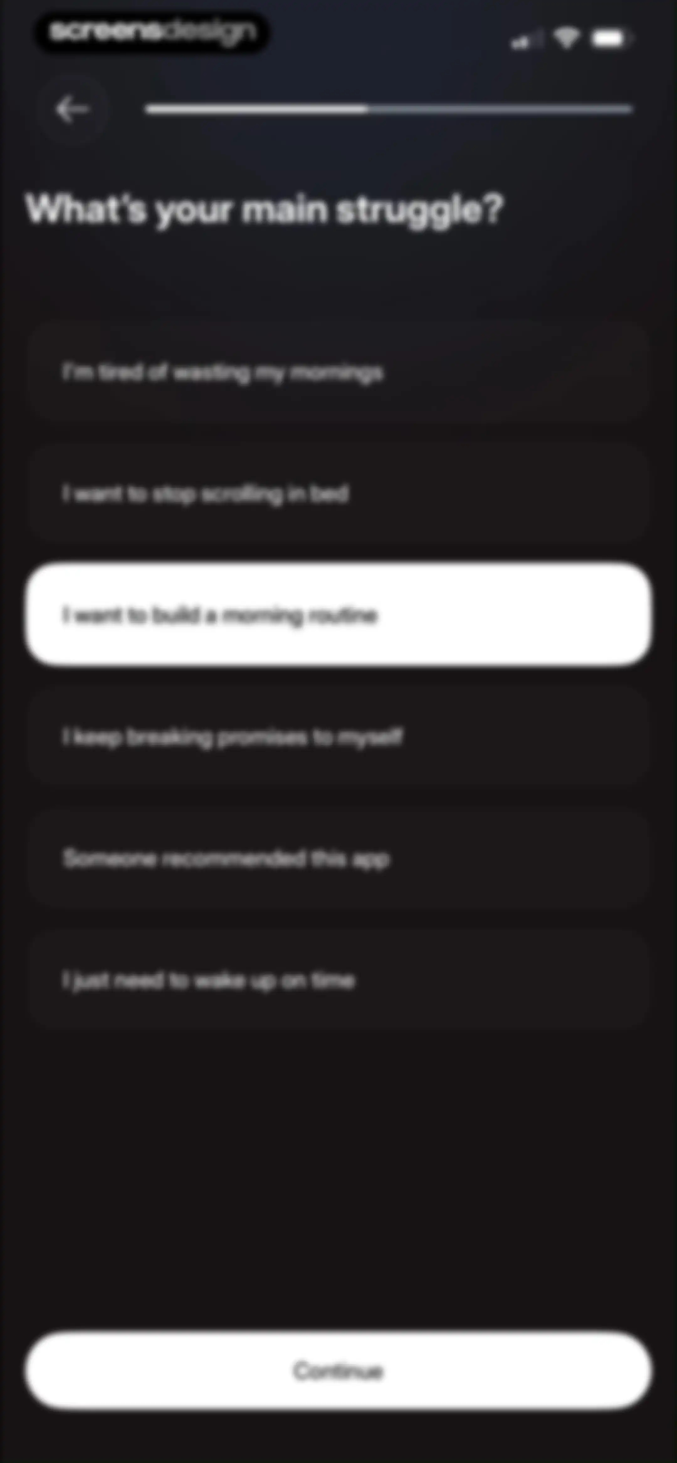 Flow - Wake Up screen 7