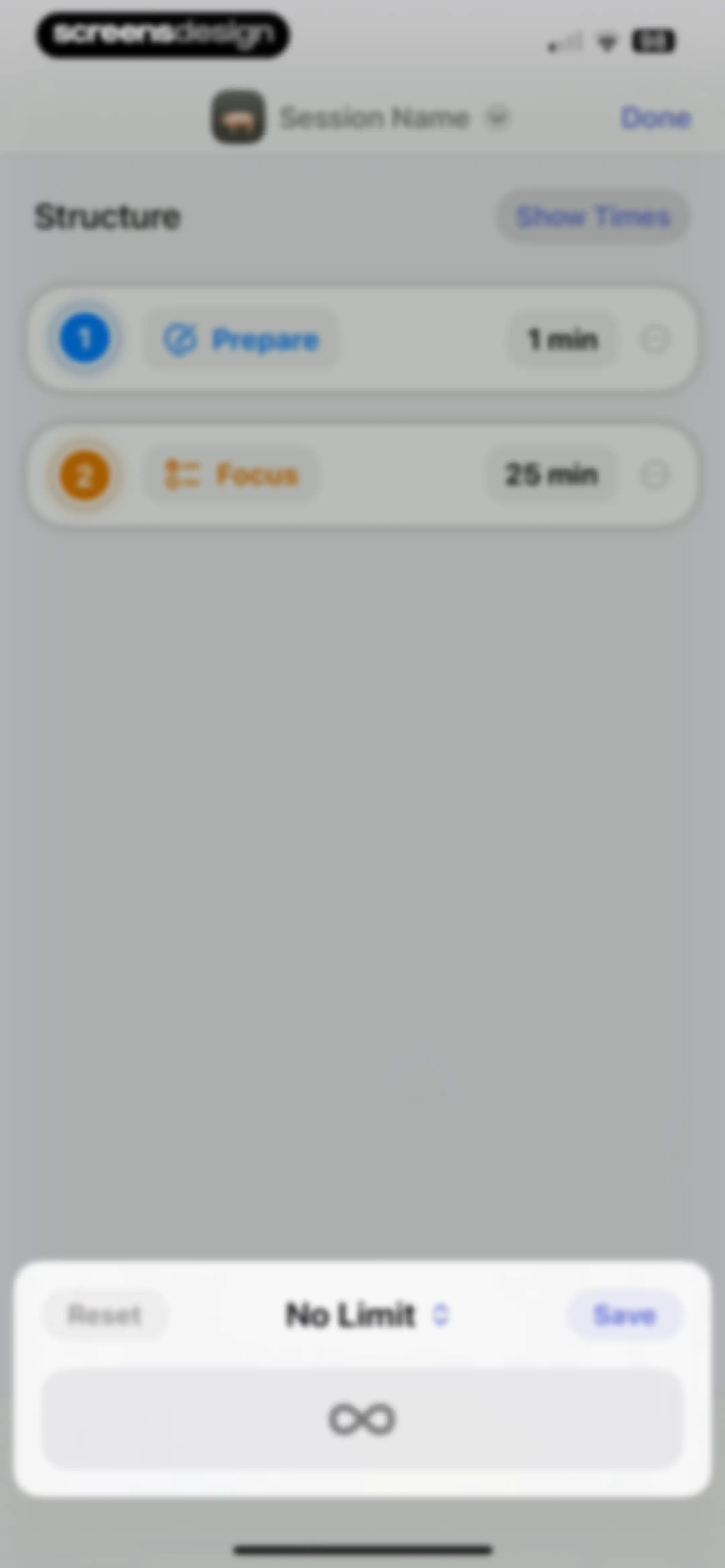 Focused Work - Pomodoro Timer screen 60