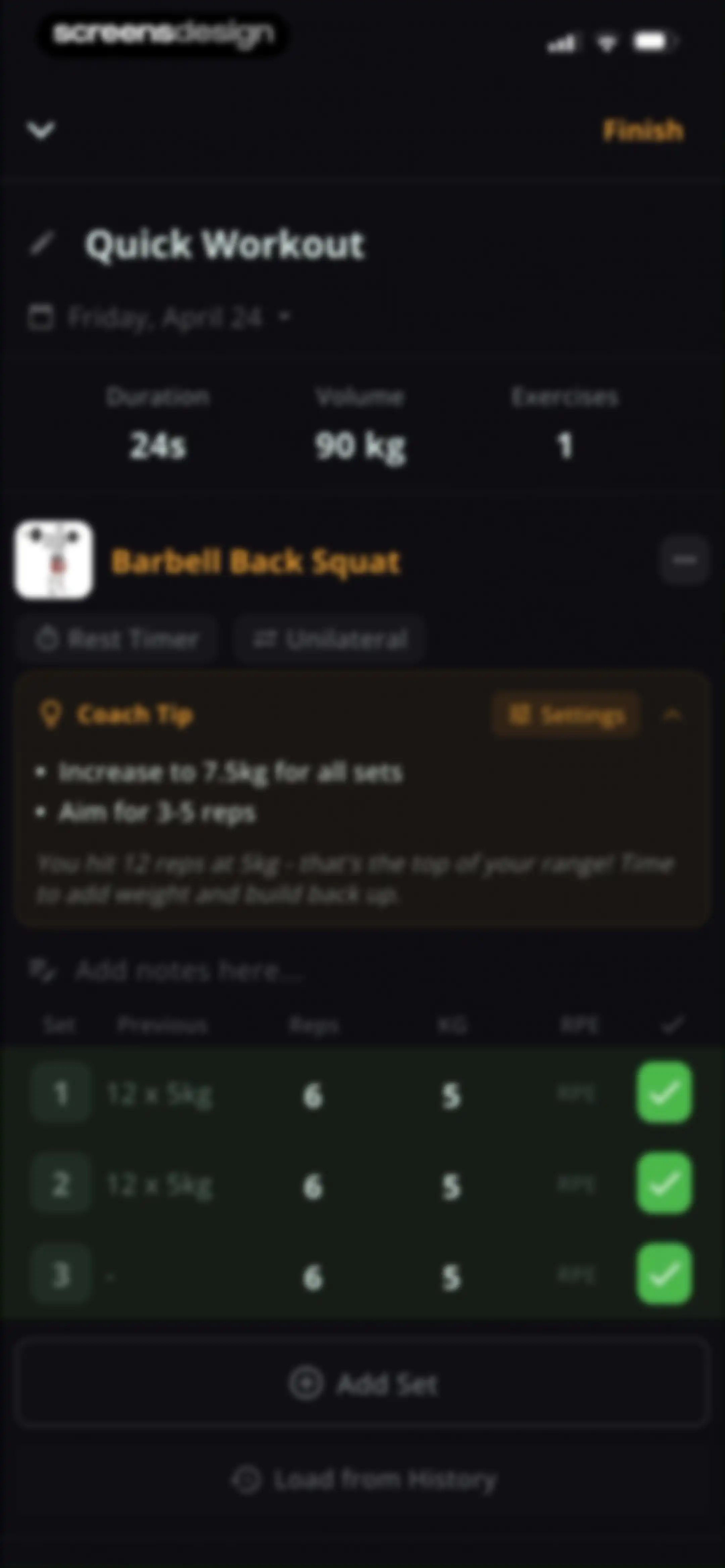 Stronger - Gym Workout Planner screen 88