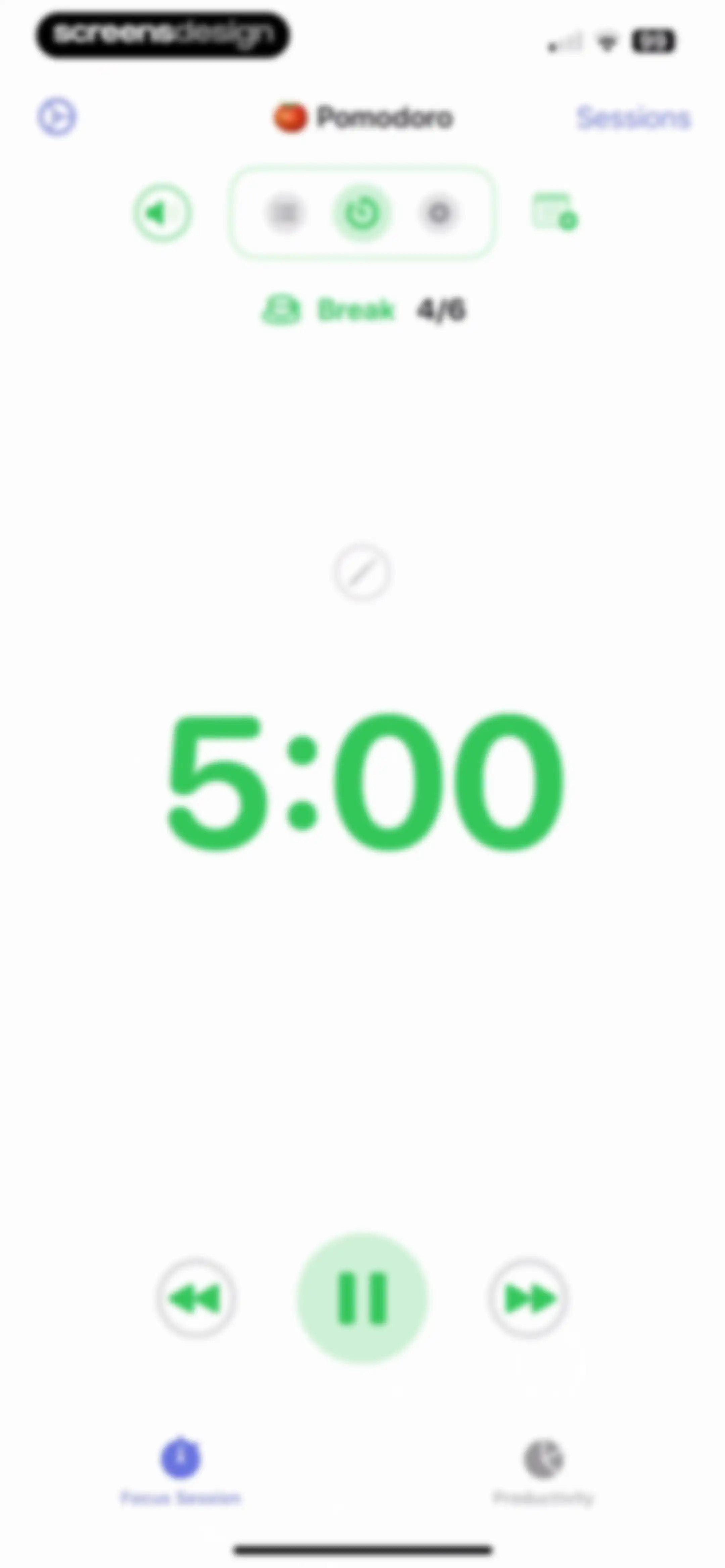 Focused Work - Pomodoro Timer screen 16