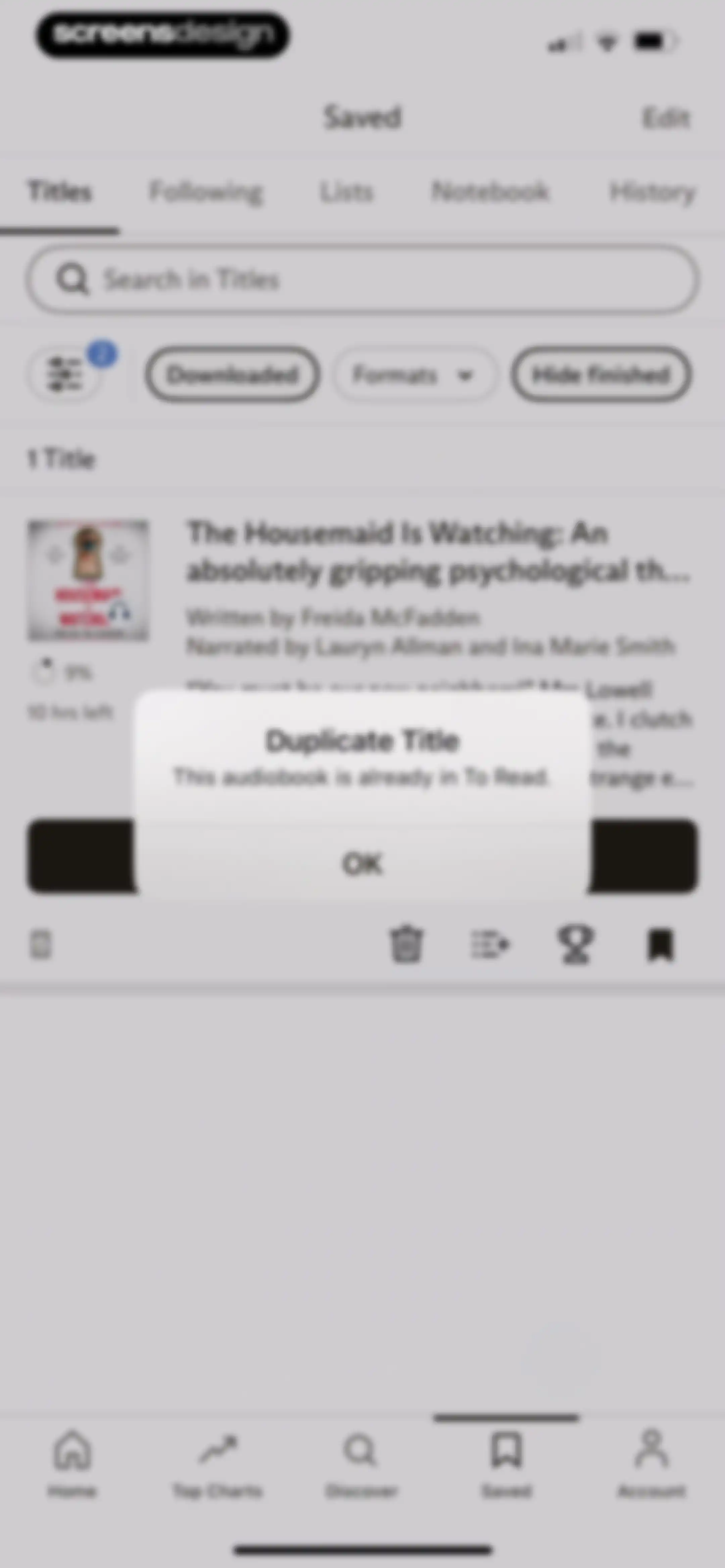 Everand: Audiobooks & Ebooks screen 82