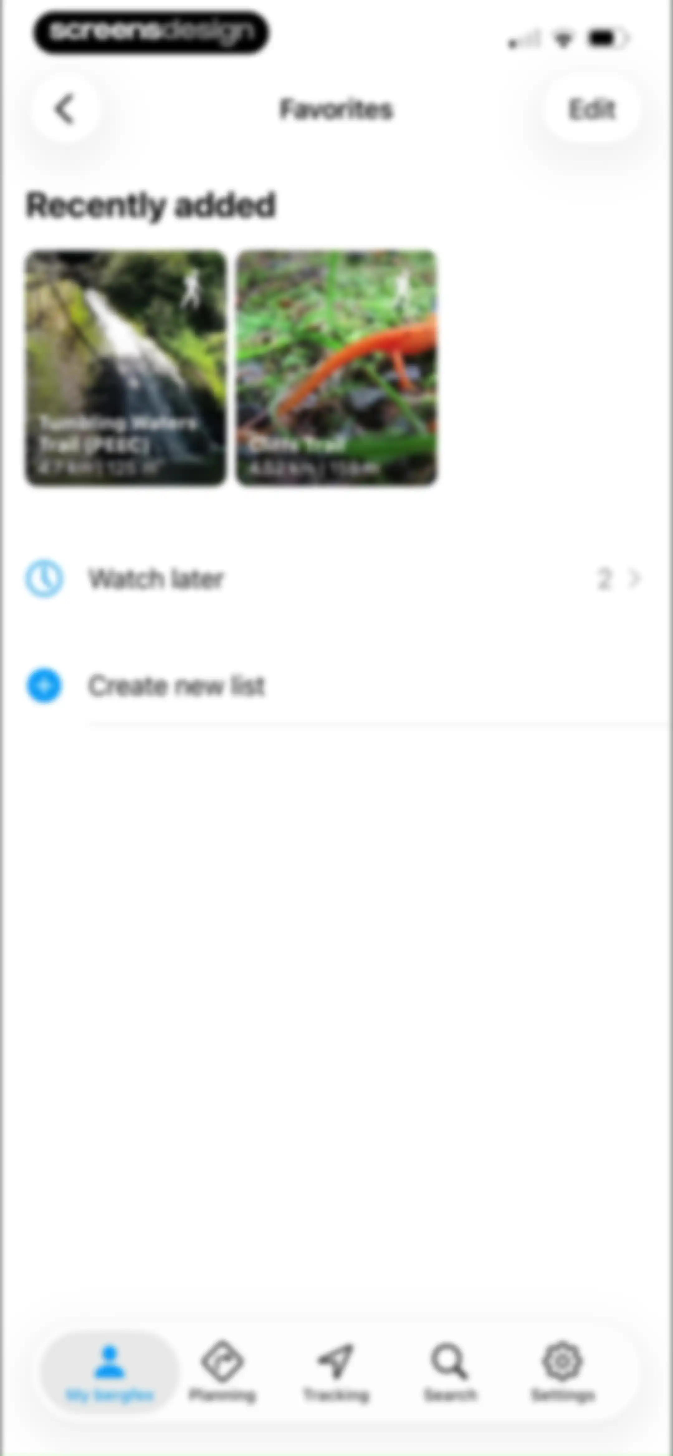 bergfex: Hiking & Tracking screen 85