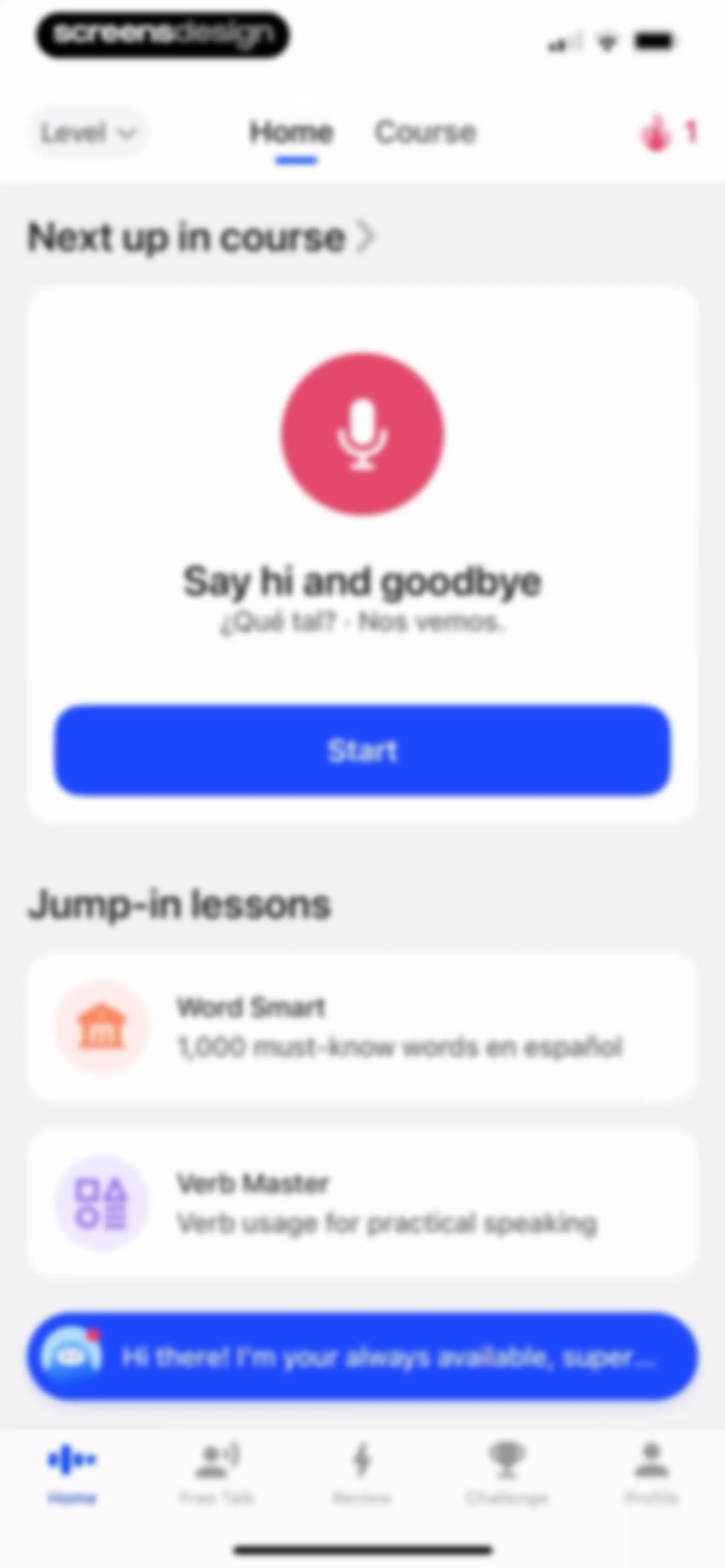Speak: Language Learning screen 52