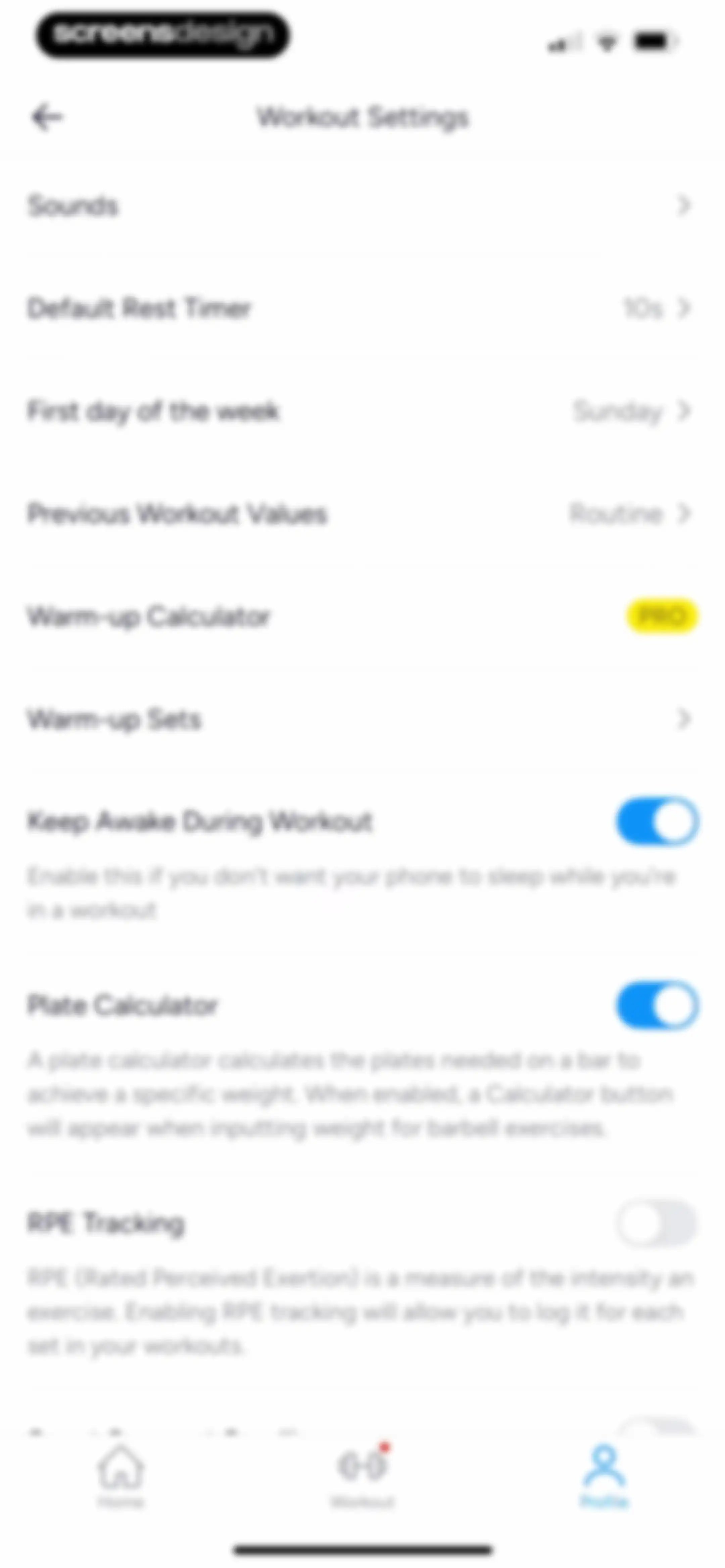 Hevy - Workout Tracker Gym Log screen 171