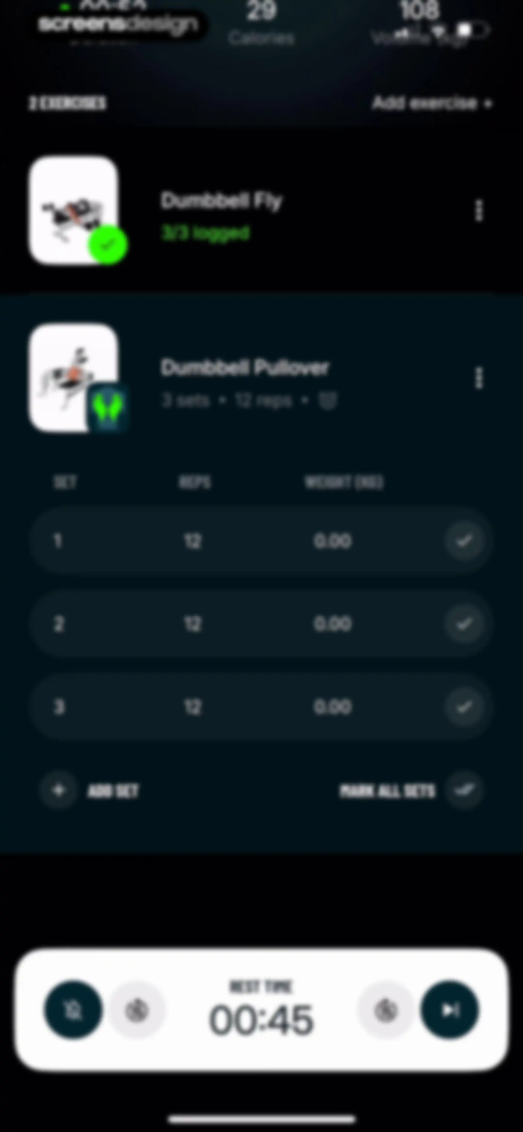 Befit: Gym & Home Workout Plan screen 86
