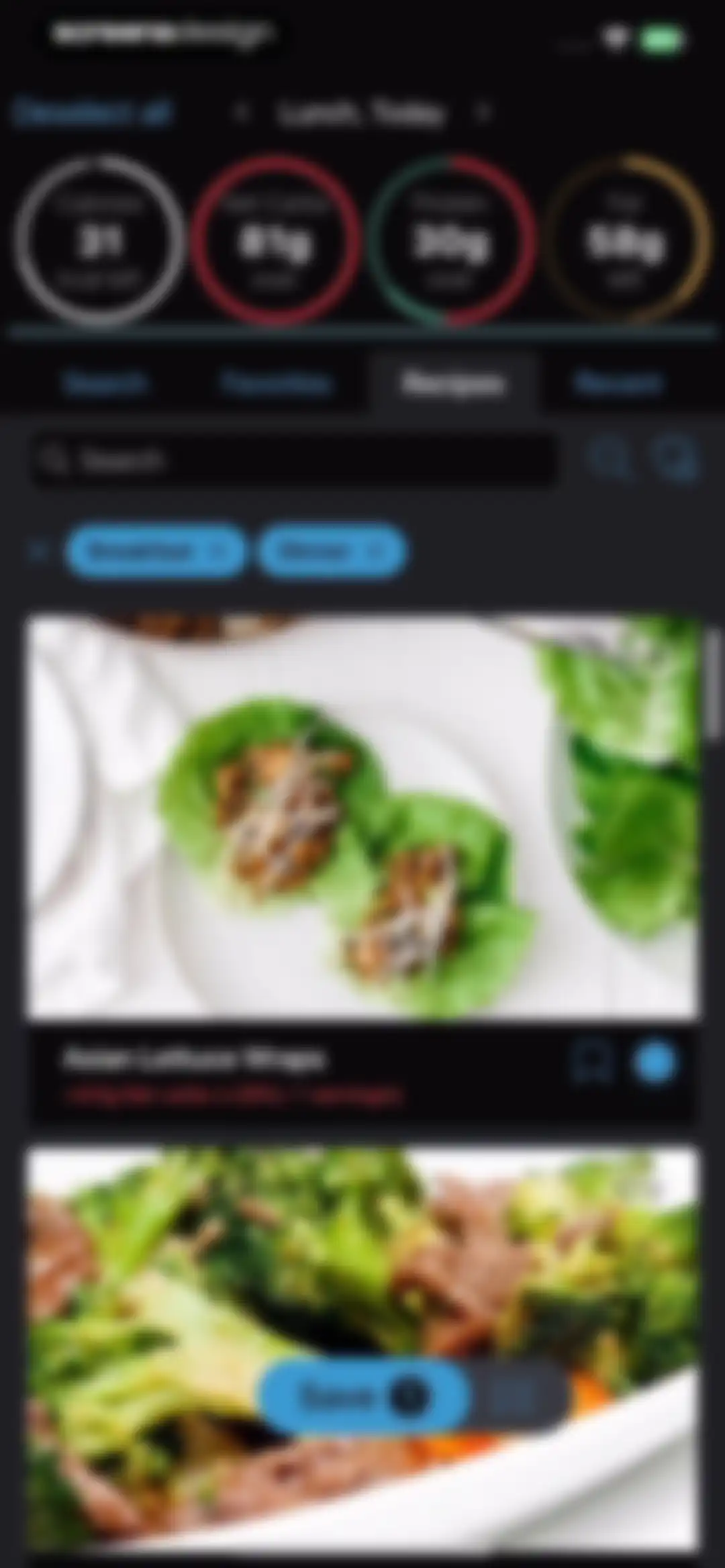 Keto diet app－Low carb manager screen 65