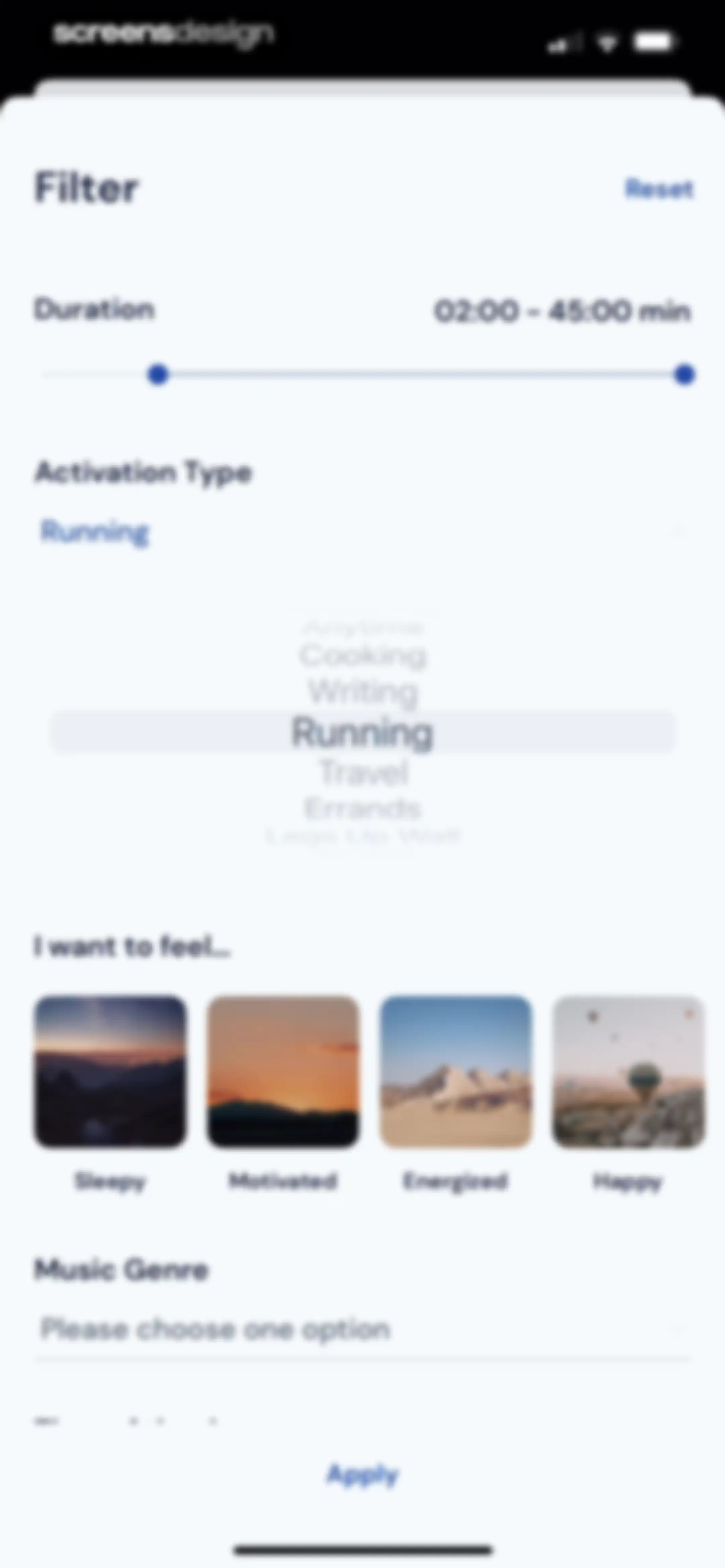 Activations: Daily Motivation screen 74