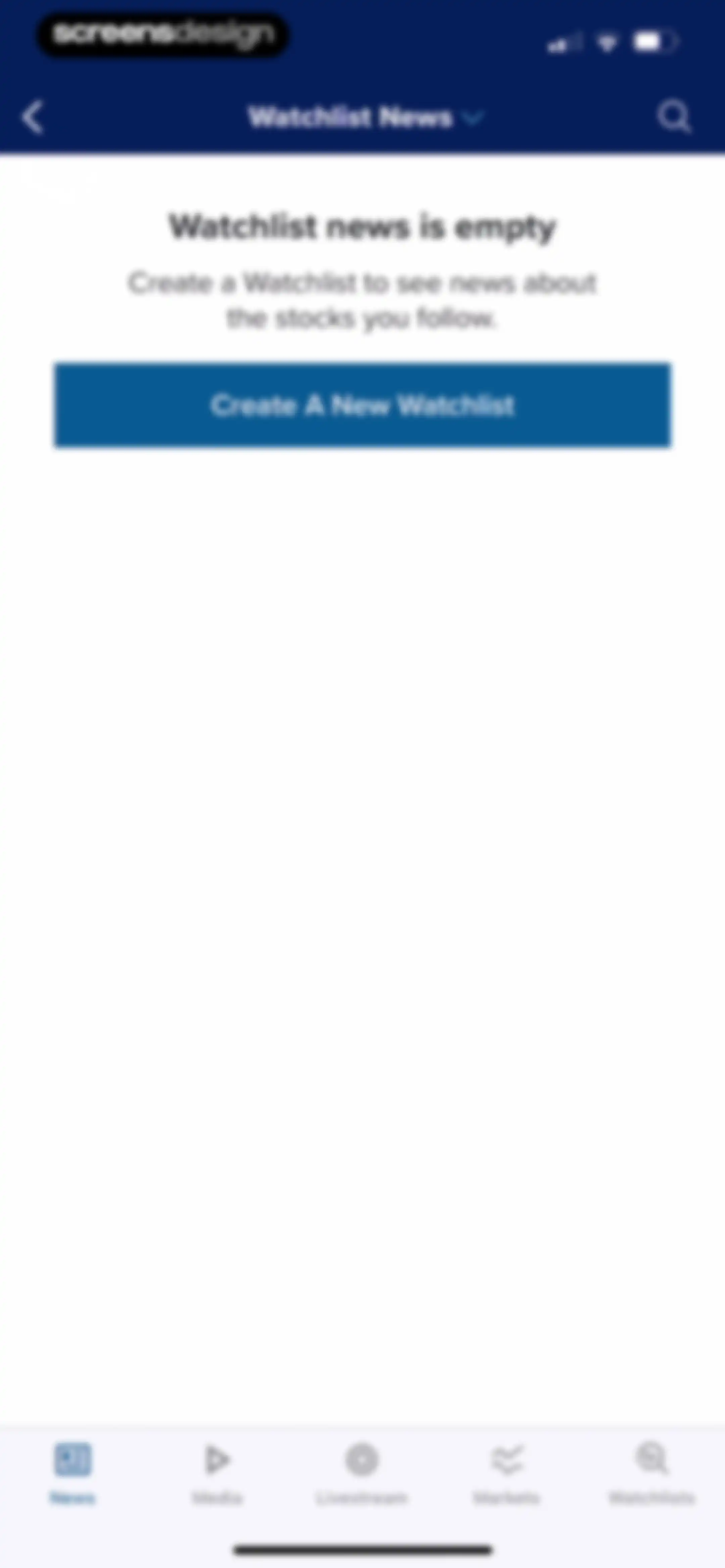 CNBC: Stock Market & Business screen 9