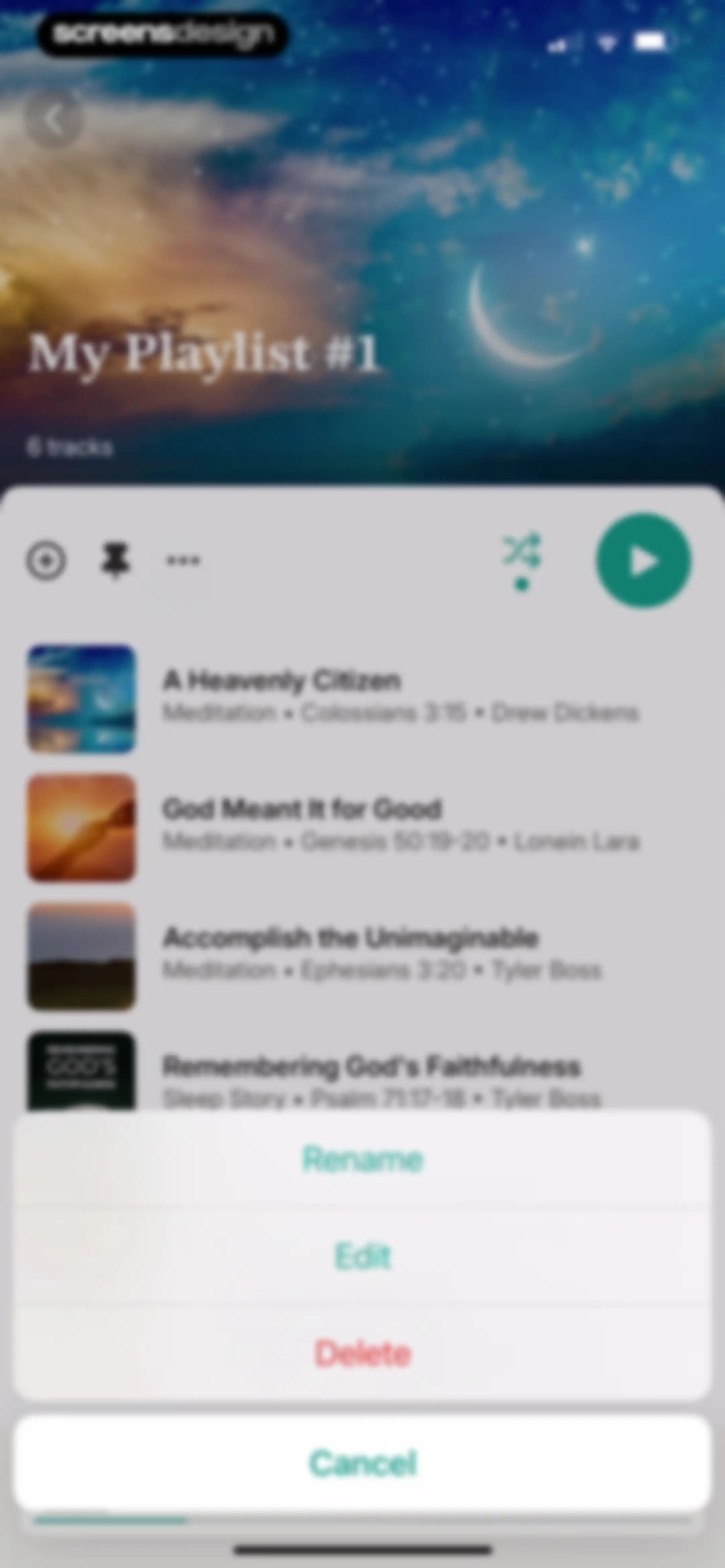 Abide: Bible Prayer Meditation screen 97