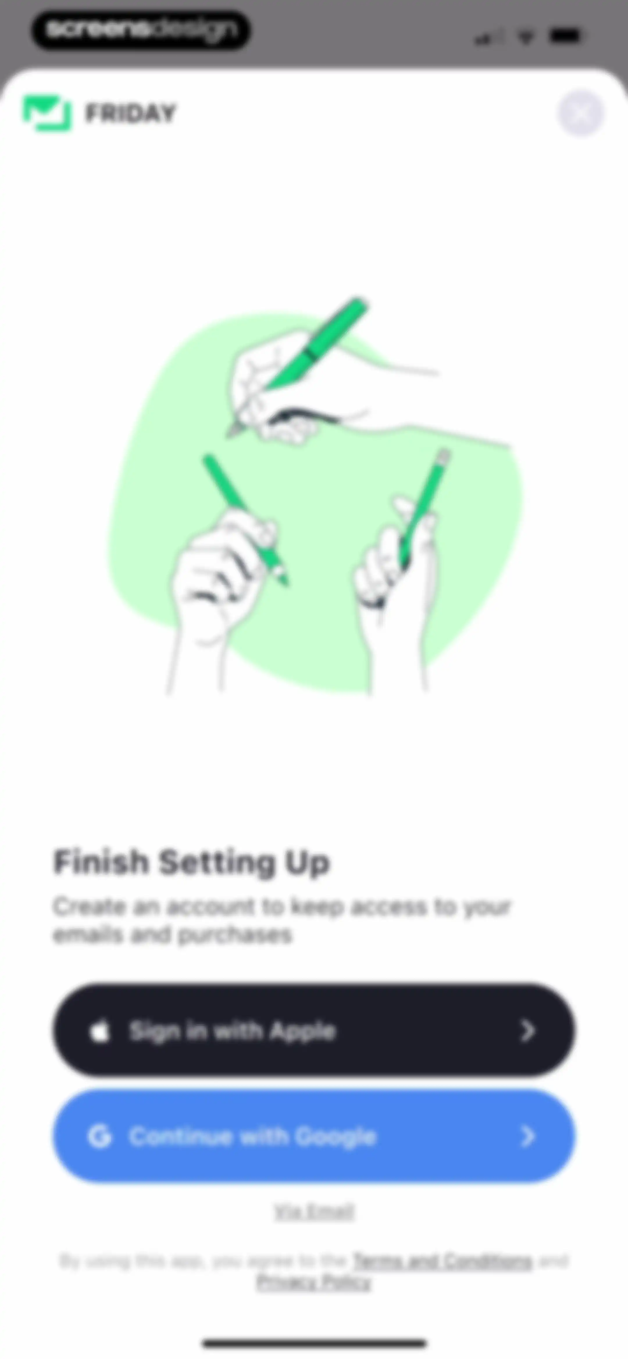 Friday AI Email Writer screen 21