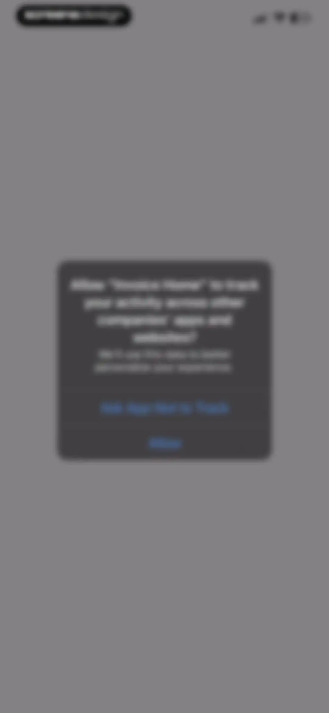 Invoice Maker by Invoice Home screen 1