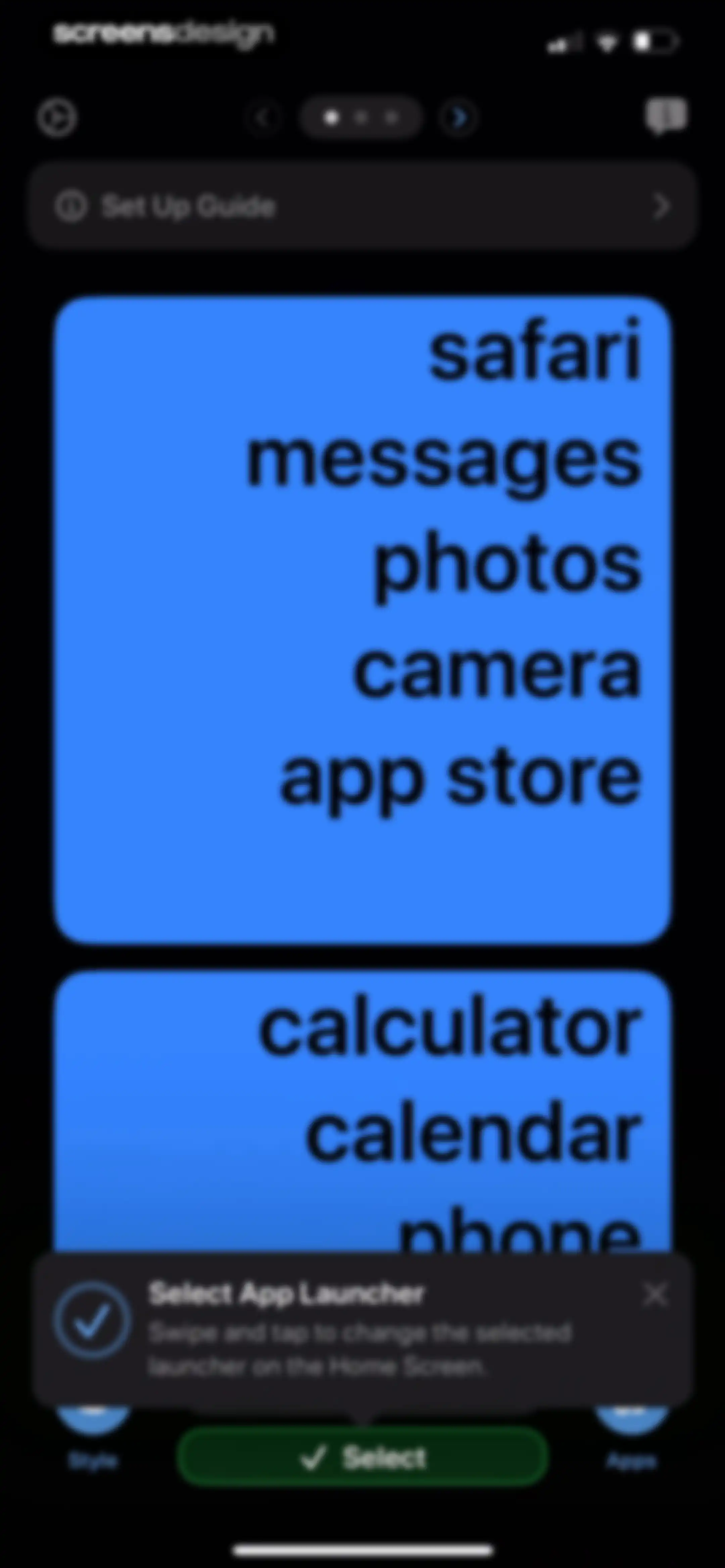Dumb Phone (dp) screen 89