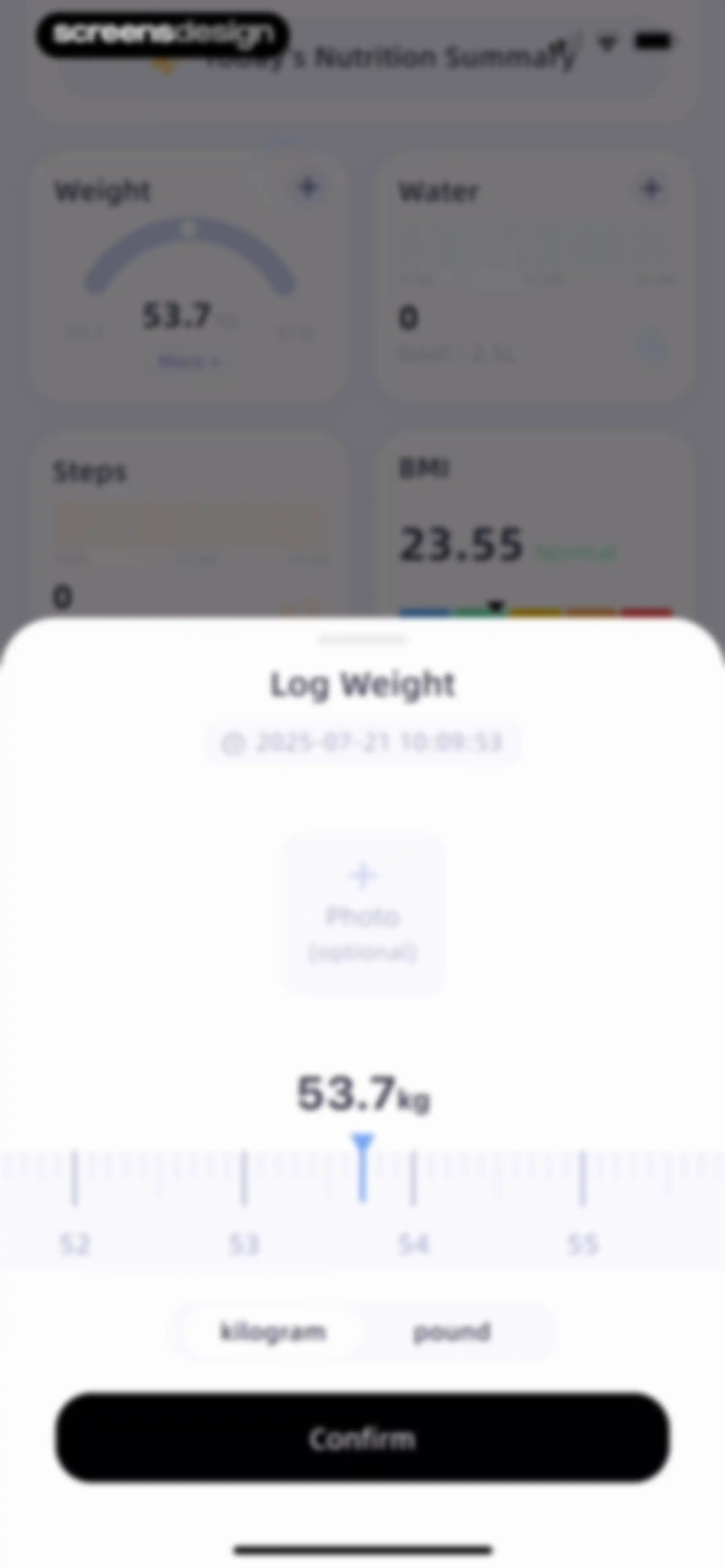 Calorie Tracker-CalorieMate screen 125