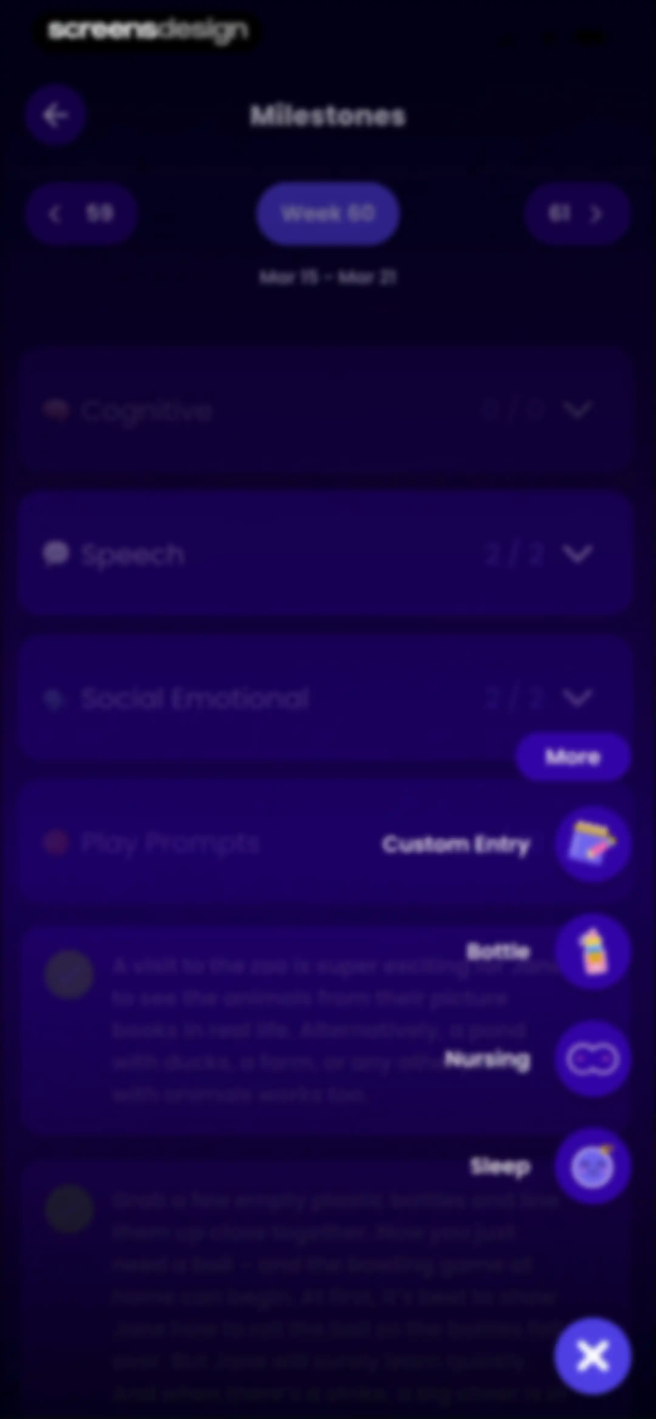 Happy Baby - Sleep & Tracker screen 111
