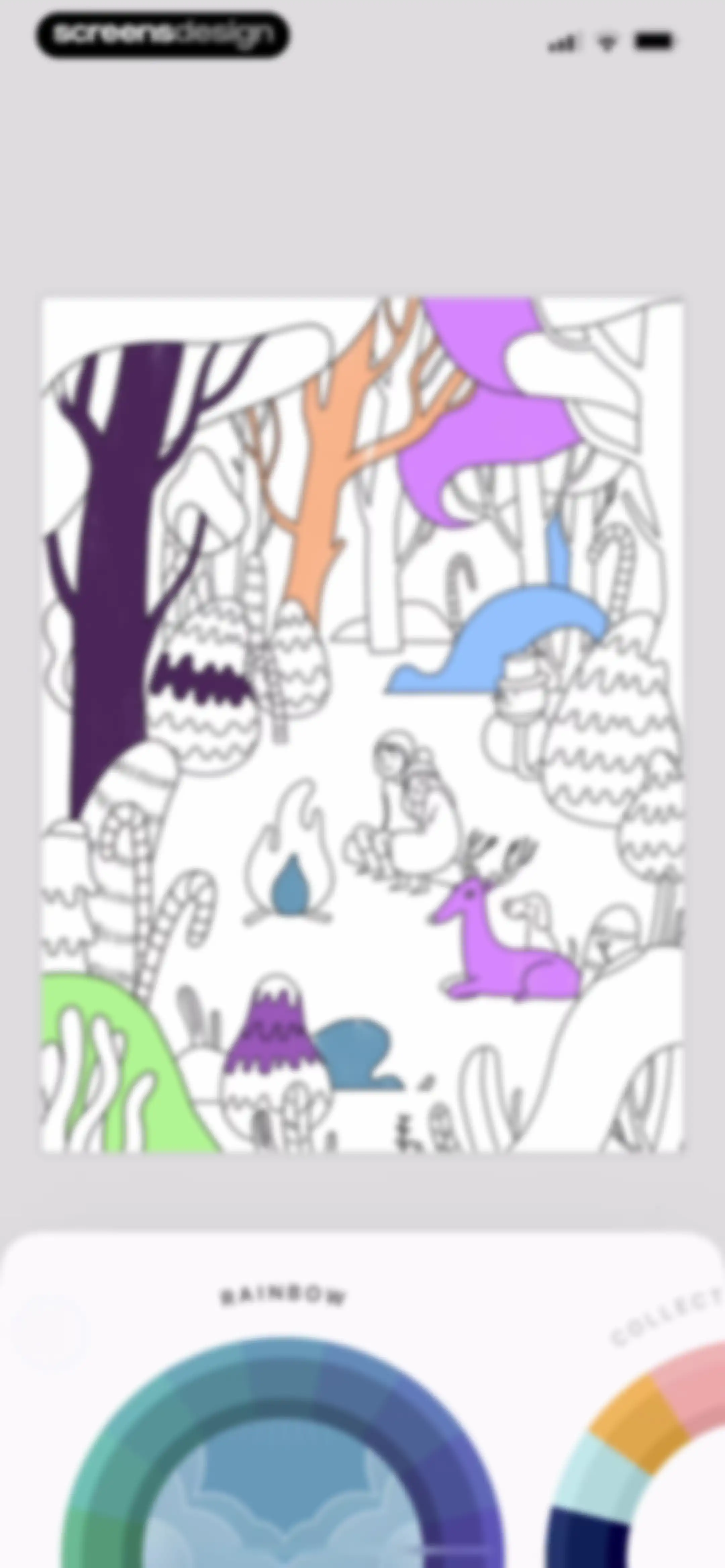 Lake: Coloring Book for Adults screen 42