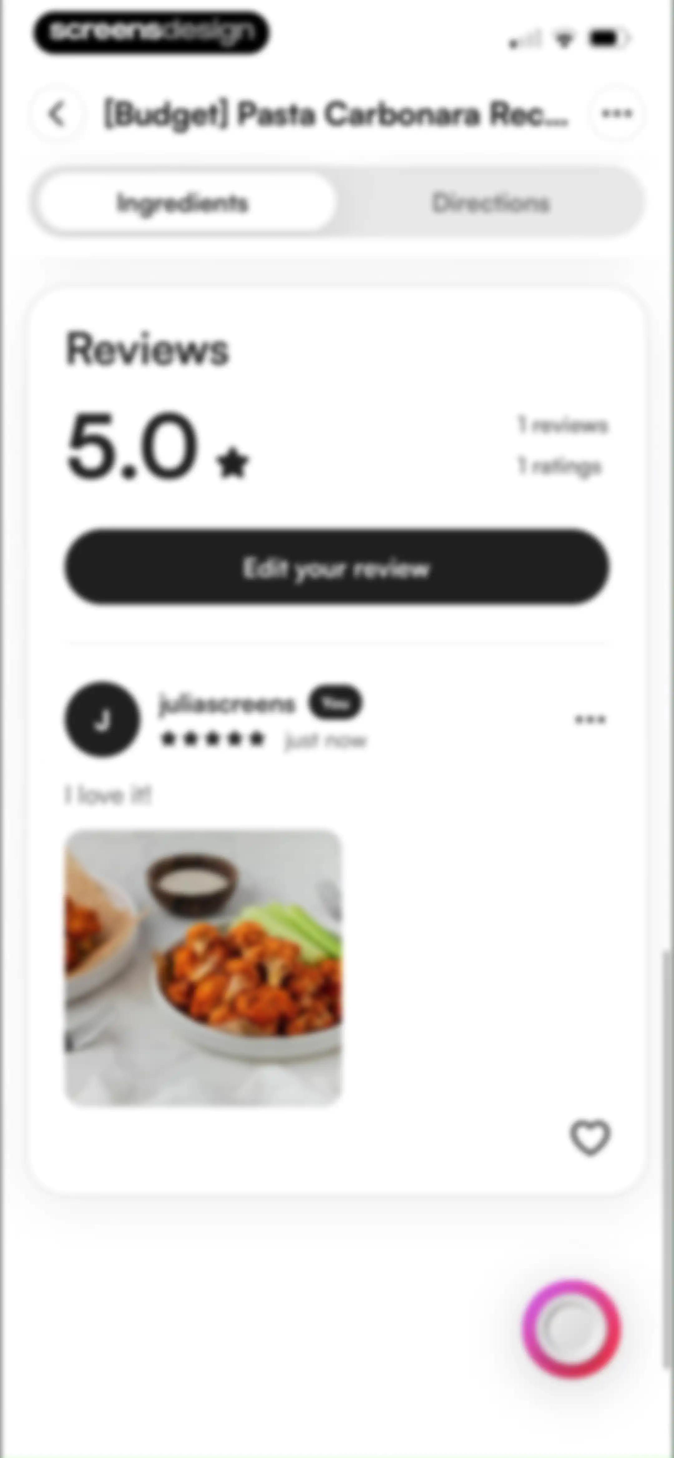 Osta: Save & Share Recipes screen 94