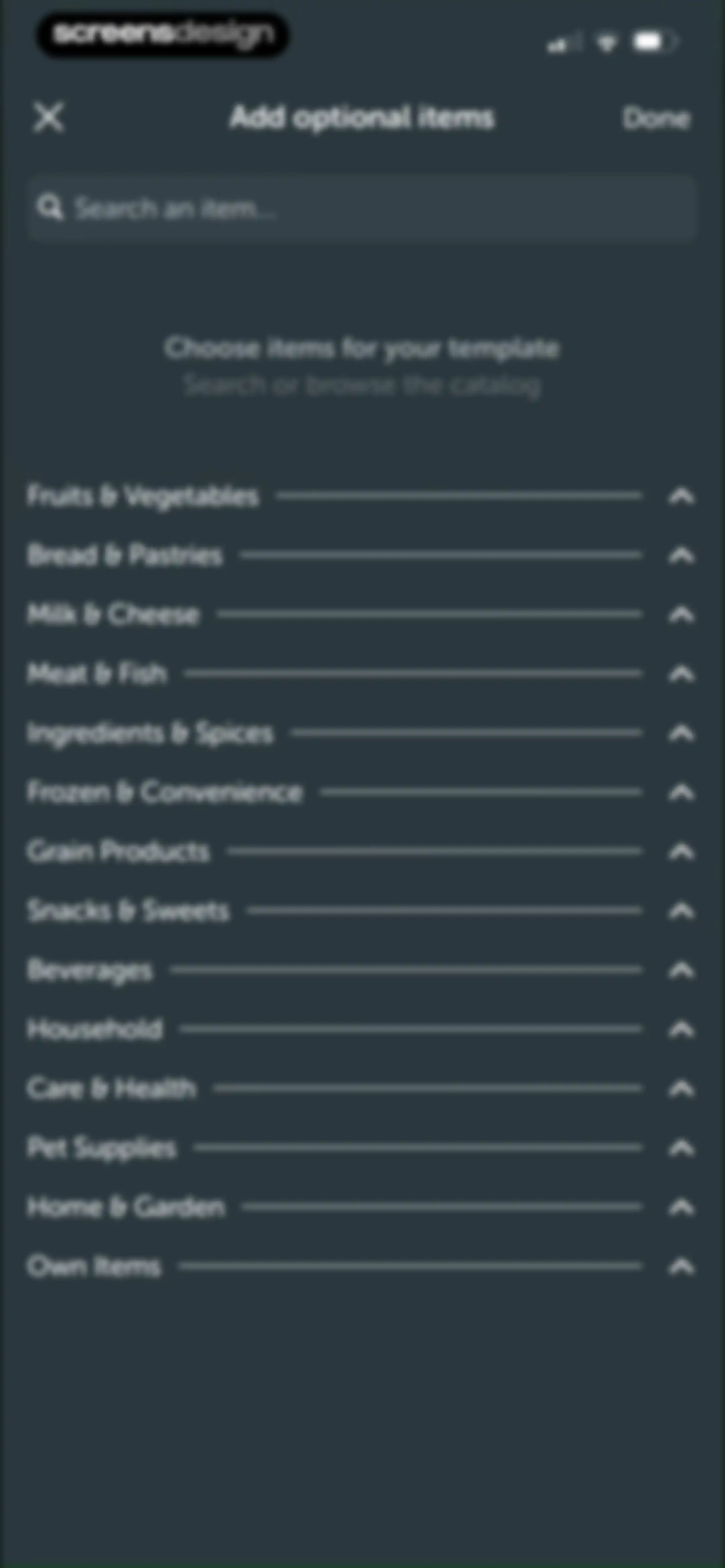 Bring! Grocery Shopping List screen 70