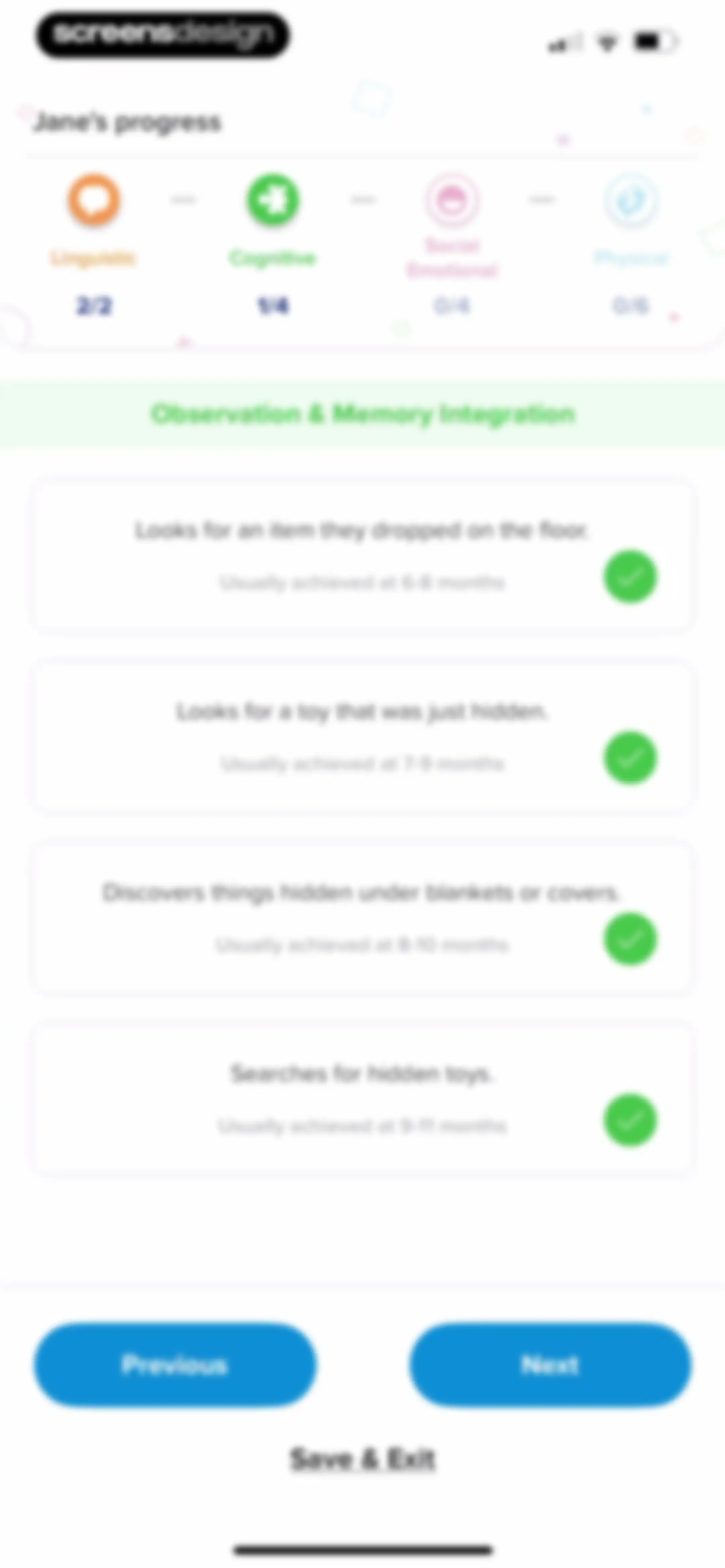 Kinedu: Baby Development screen 37
