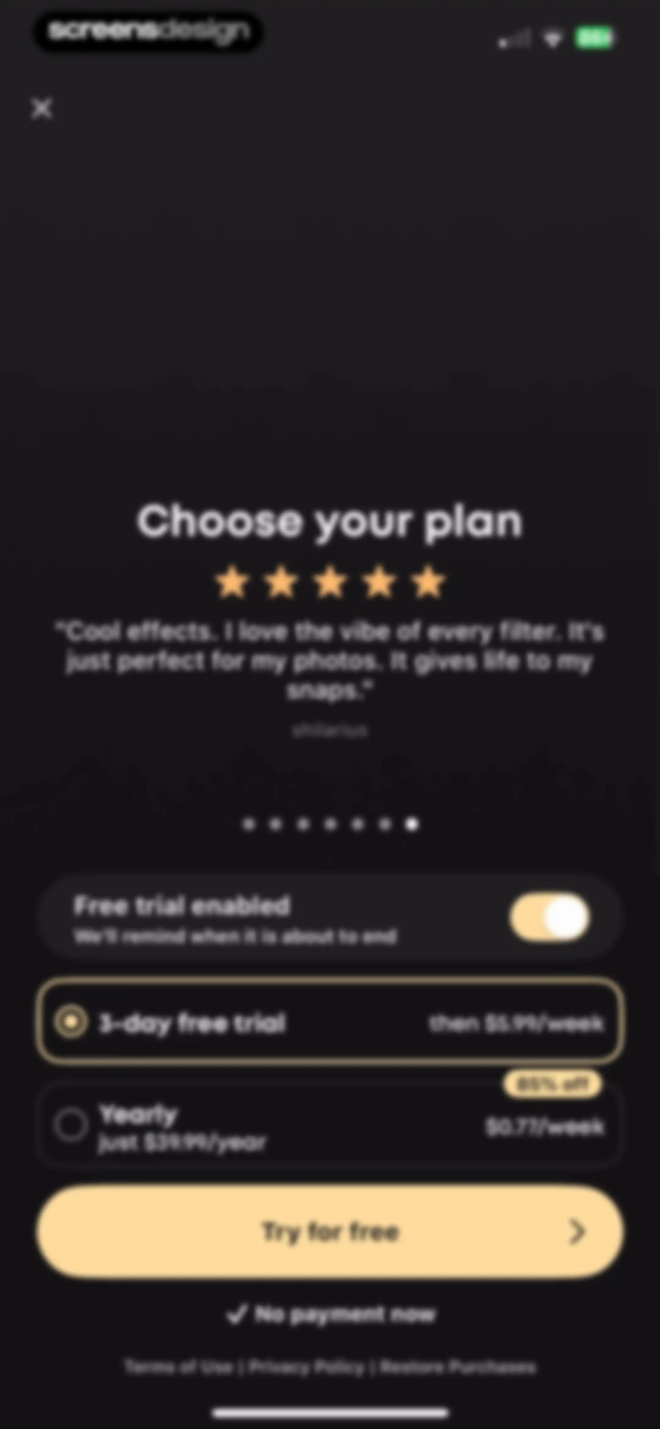 Prequel: Photo & Video Editor screen 27