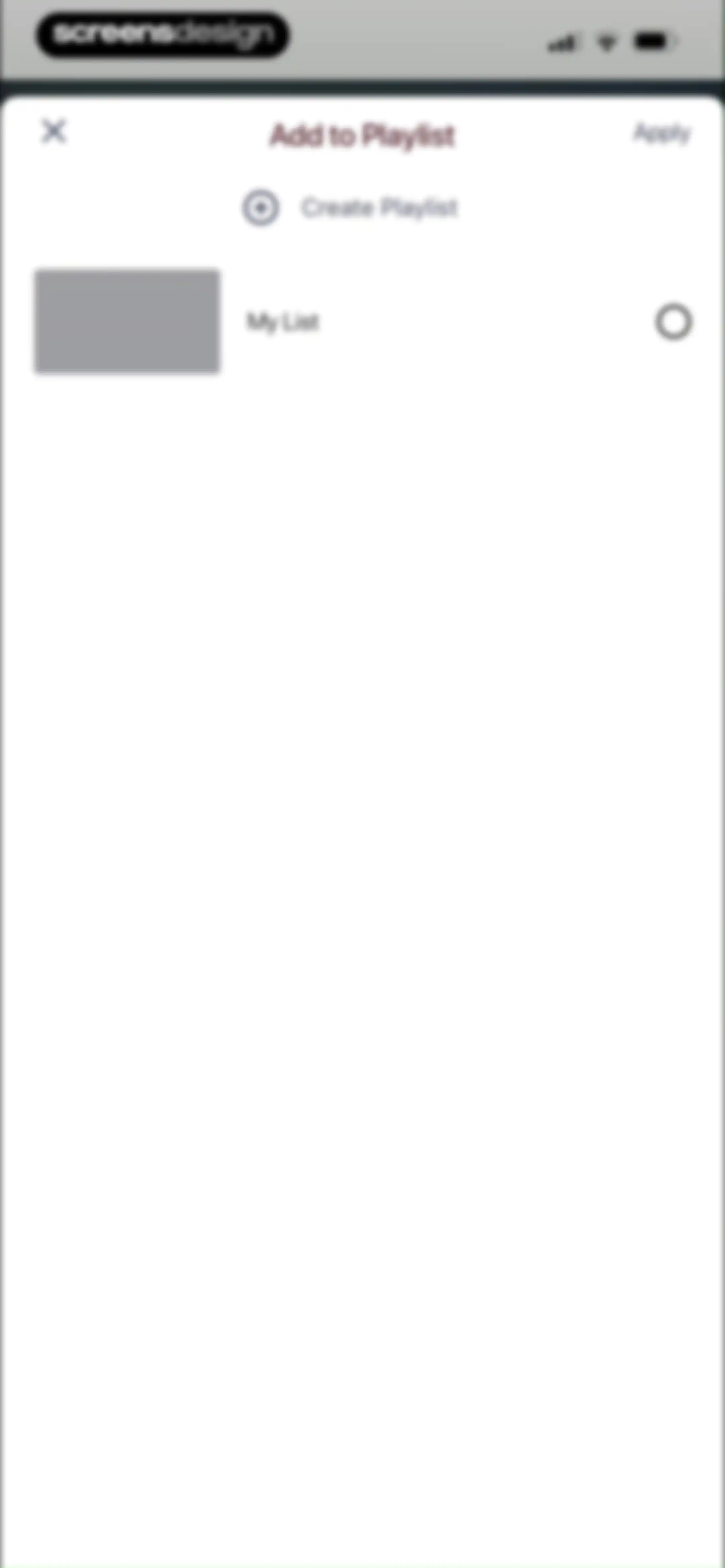 Barre Definition screen 25