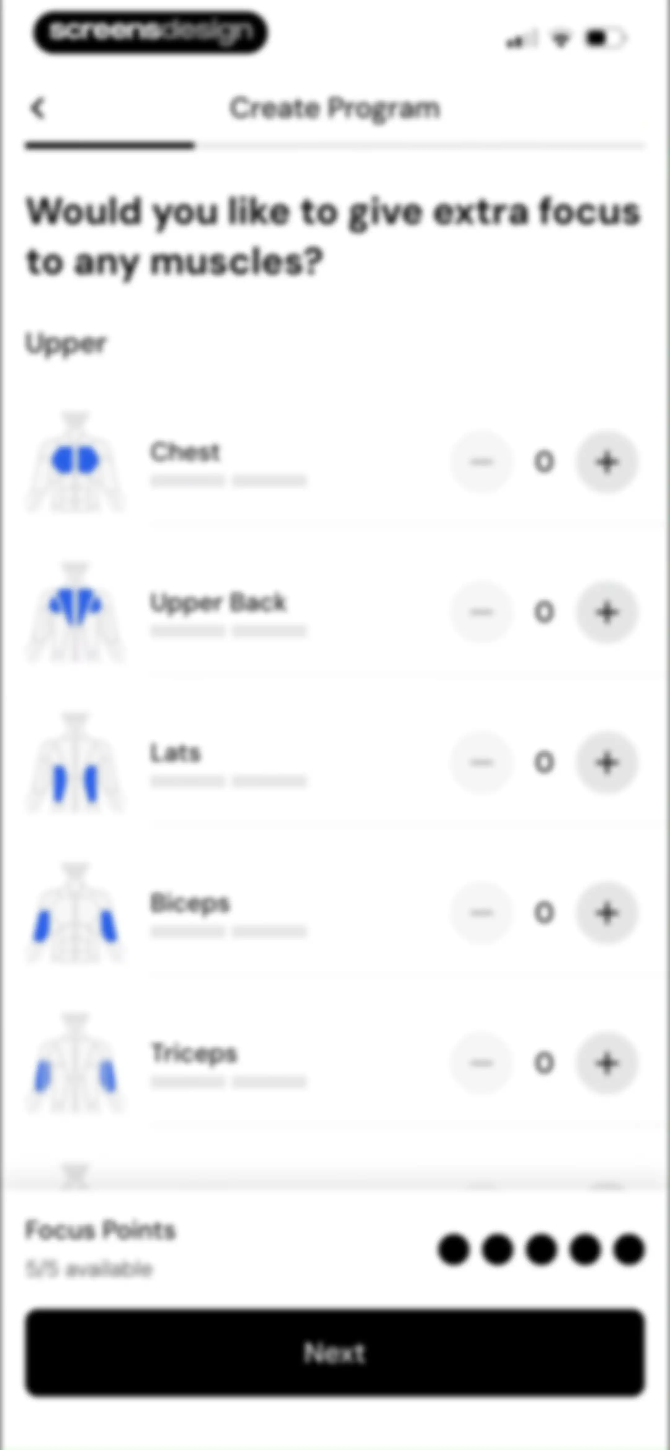 MacroFactor Workouts - Tracker screen 108