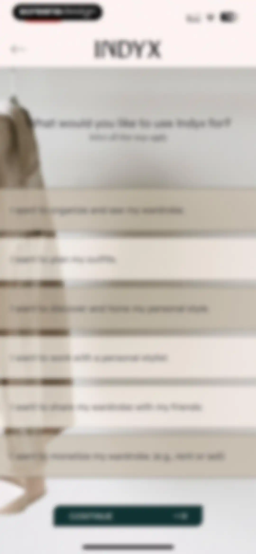 Indyx: Wardrobe & Outfit App screen 7