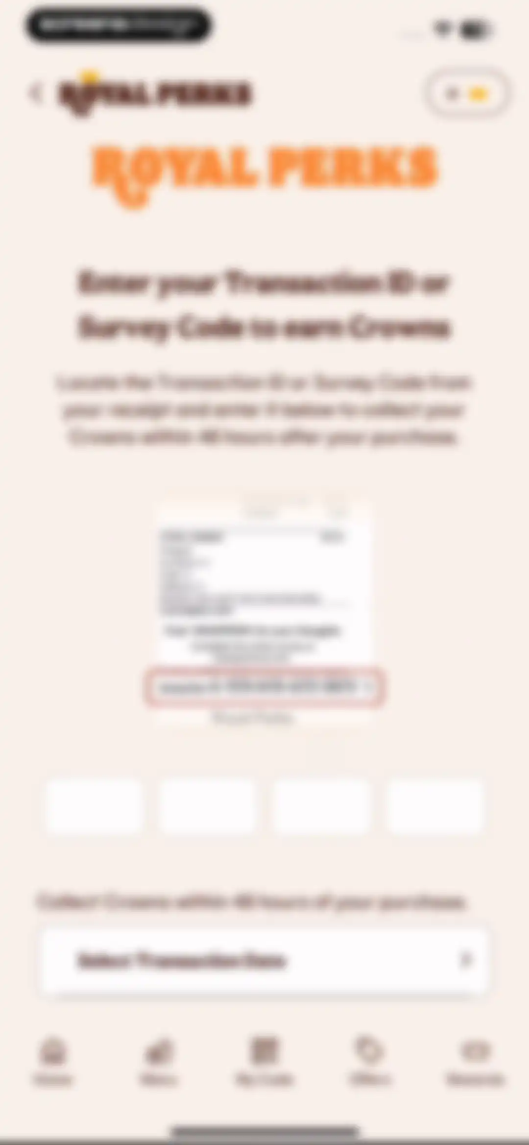 BURGER KING® App screen 81