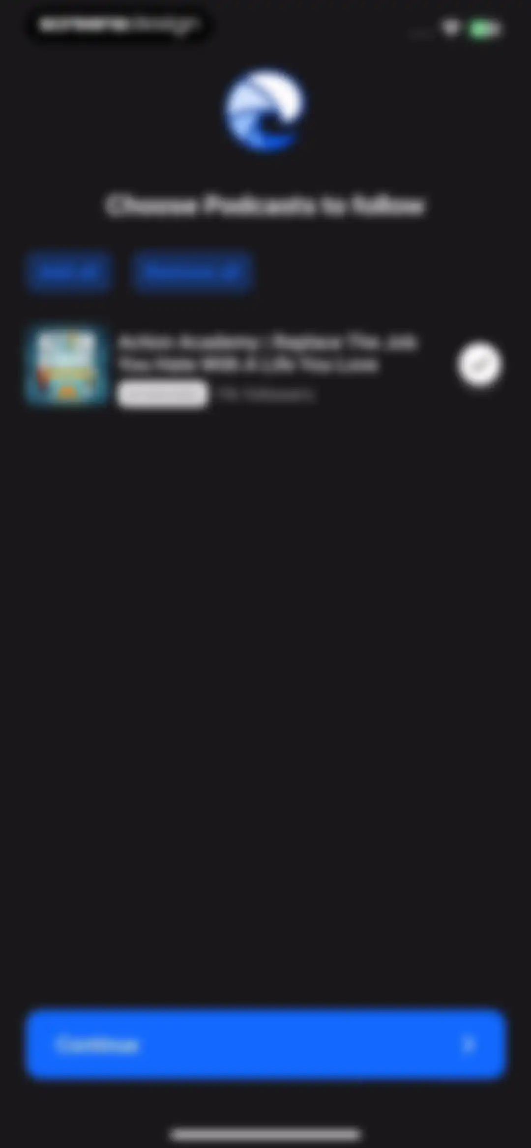 Breaker—The social podcast app screen 8