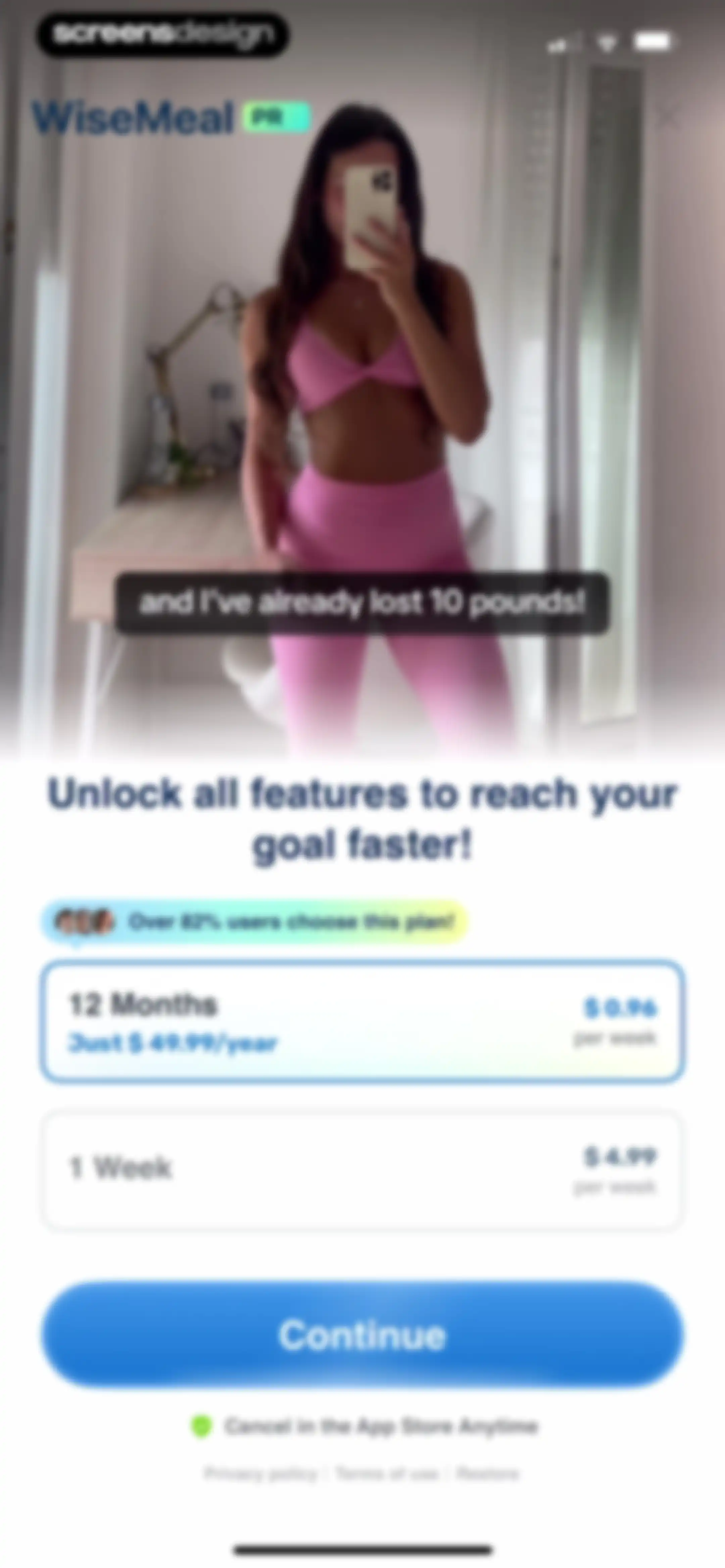 WiseMeal: Al Calorie Tracker screen 44