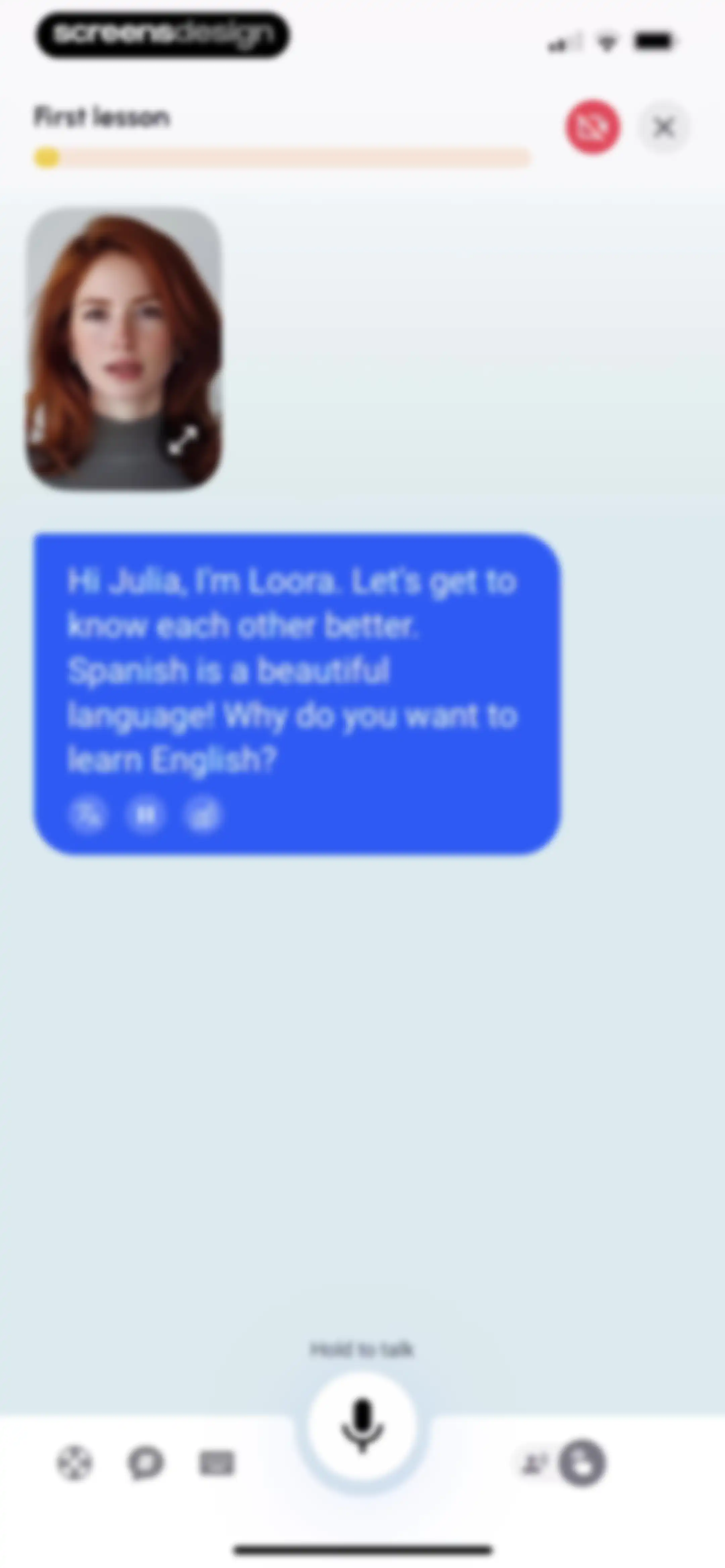 Speak English with Loora AI screen 41