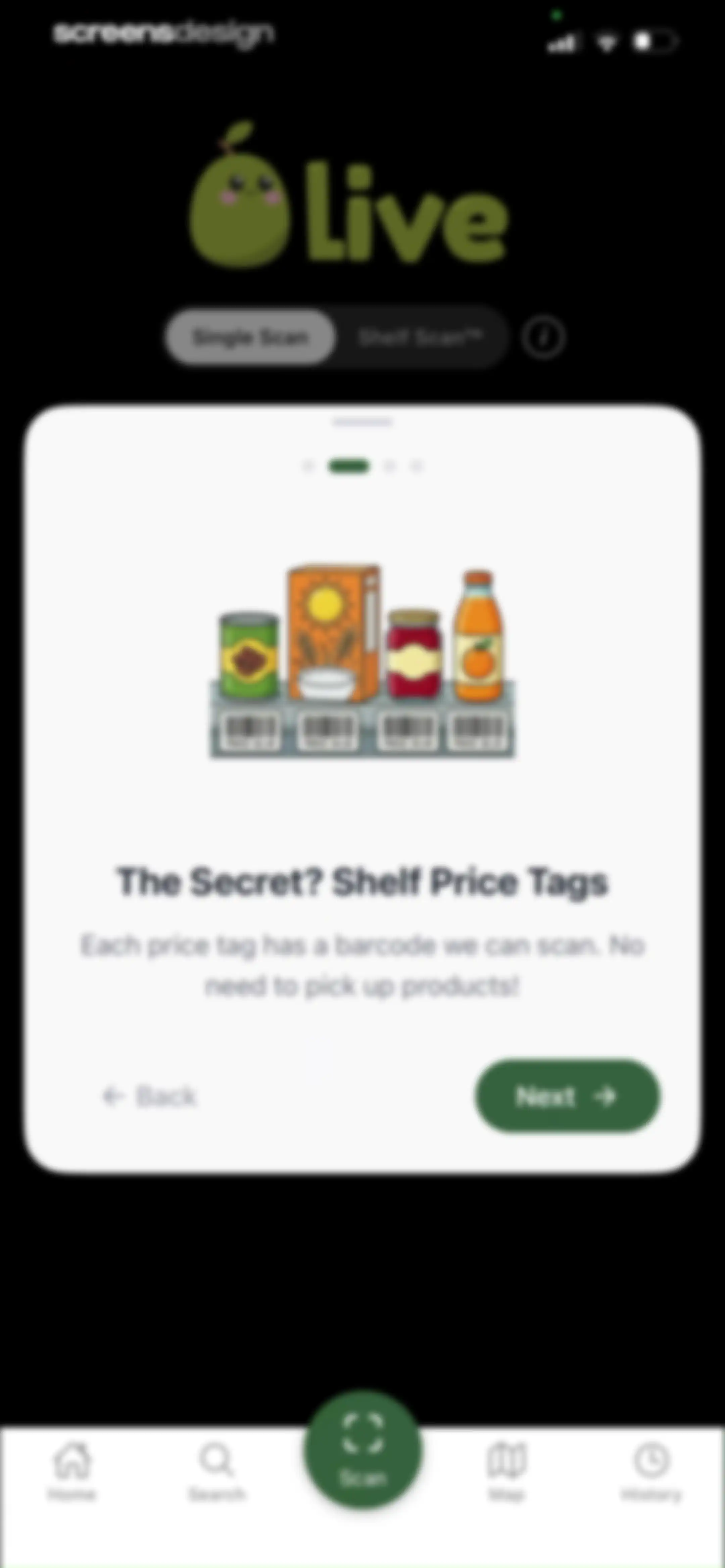 Olive: Food & Cosmetic Scanner screen 89