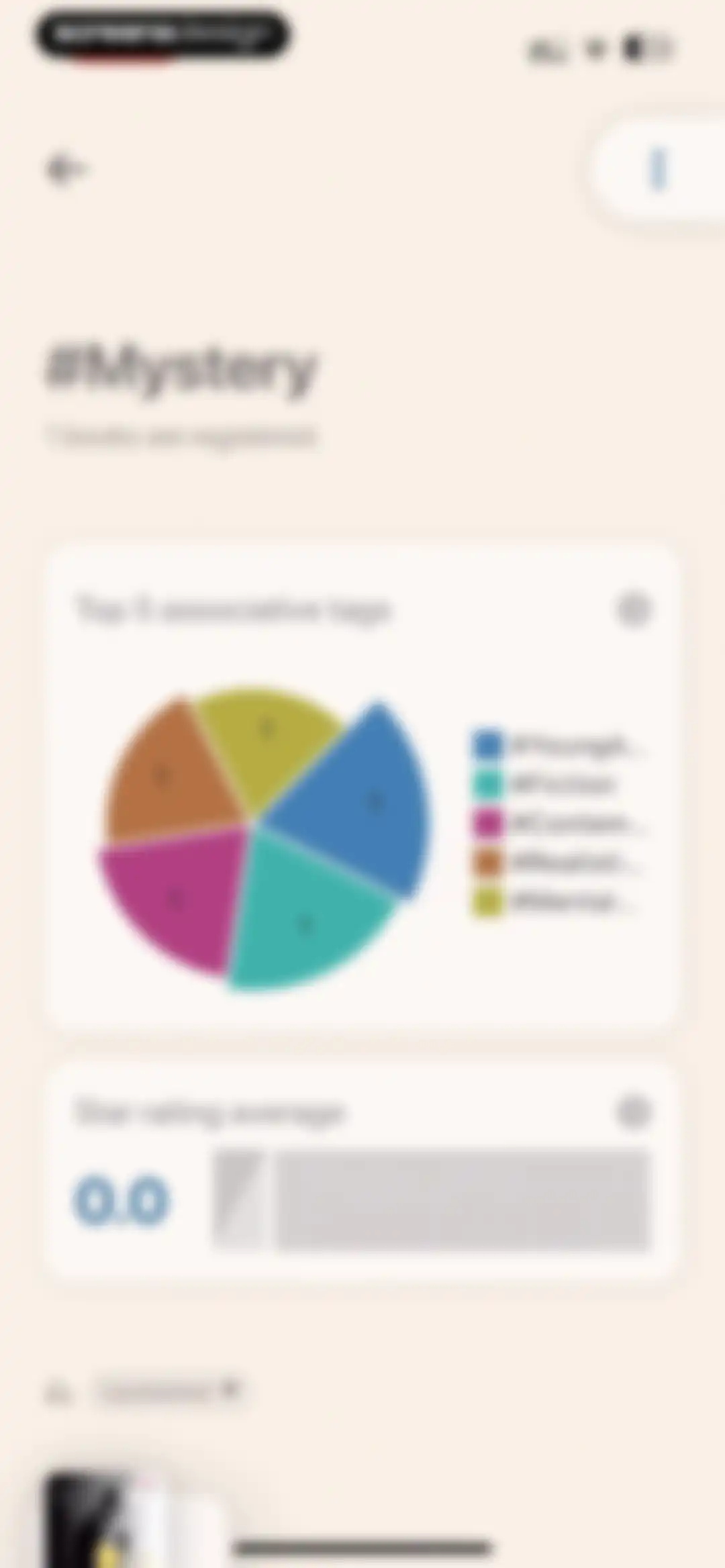 Bookmory - reading tracker screen 84