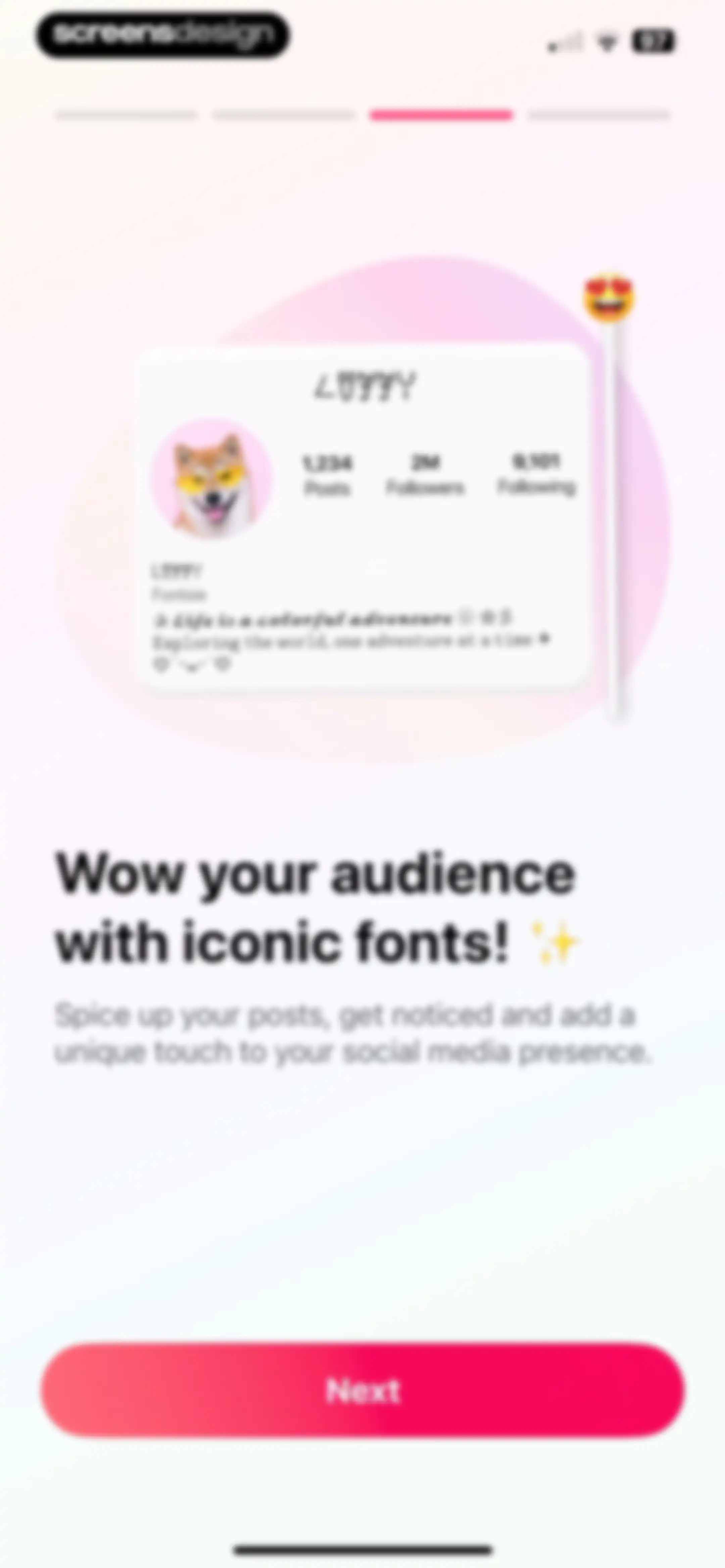 Fonts - AI Stickers screen 6