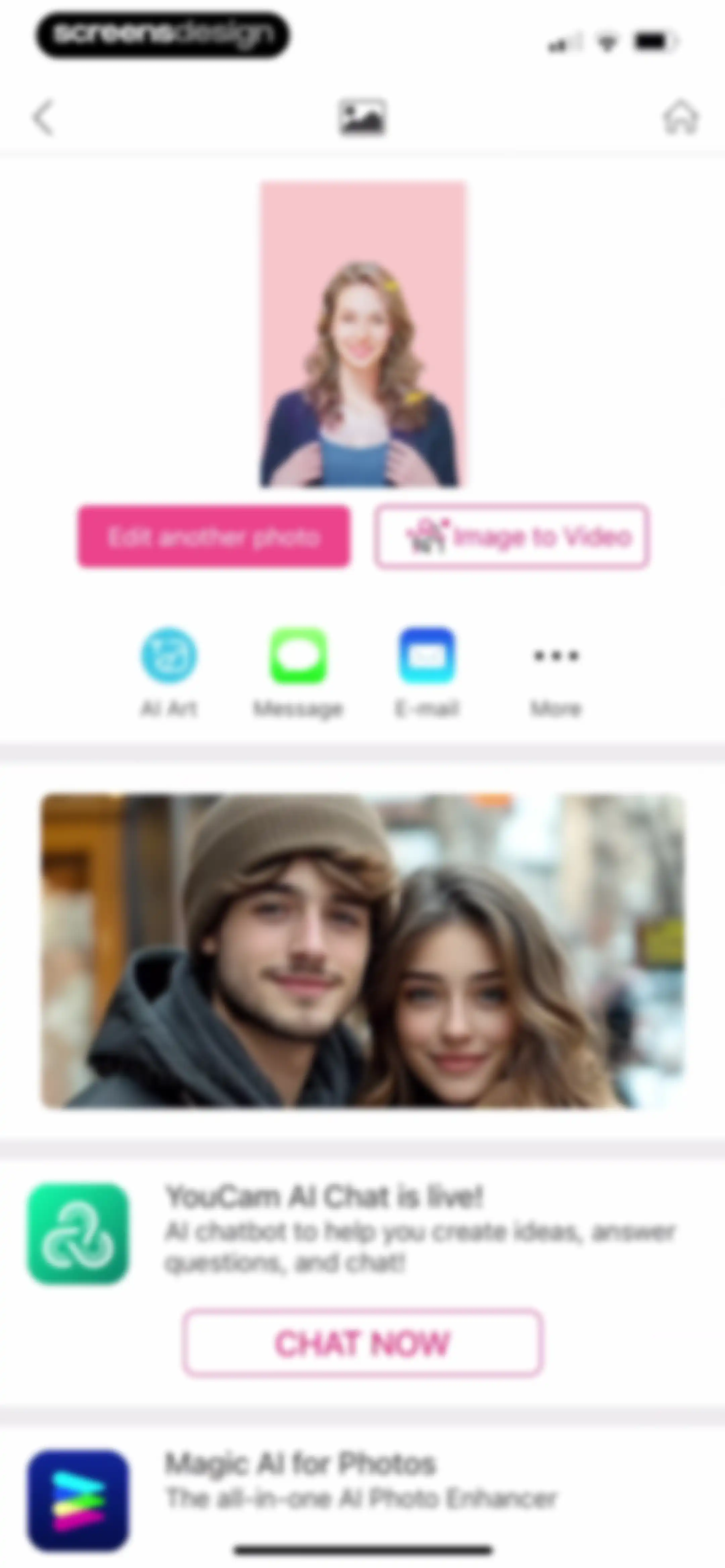 YouCam Makeup: Face Editor screen 136