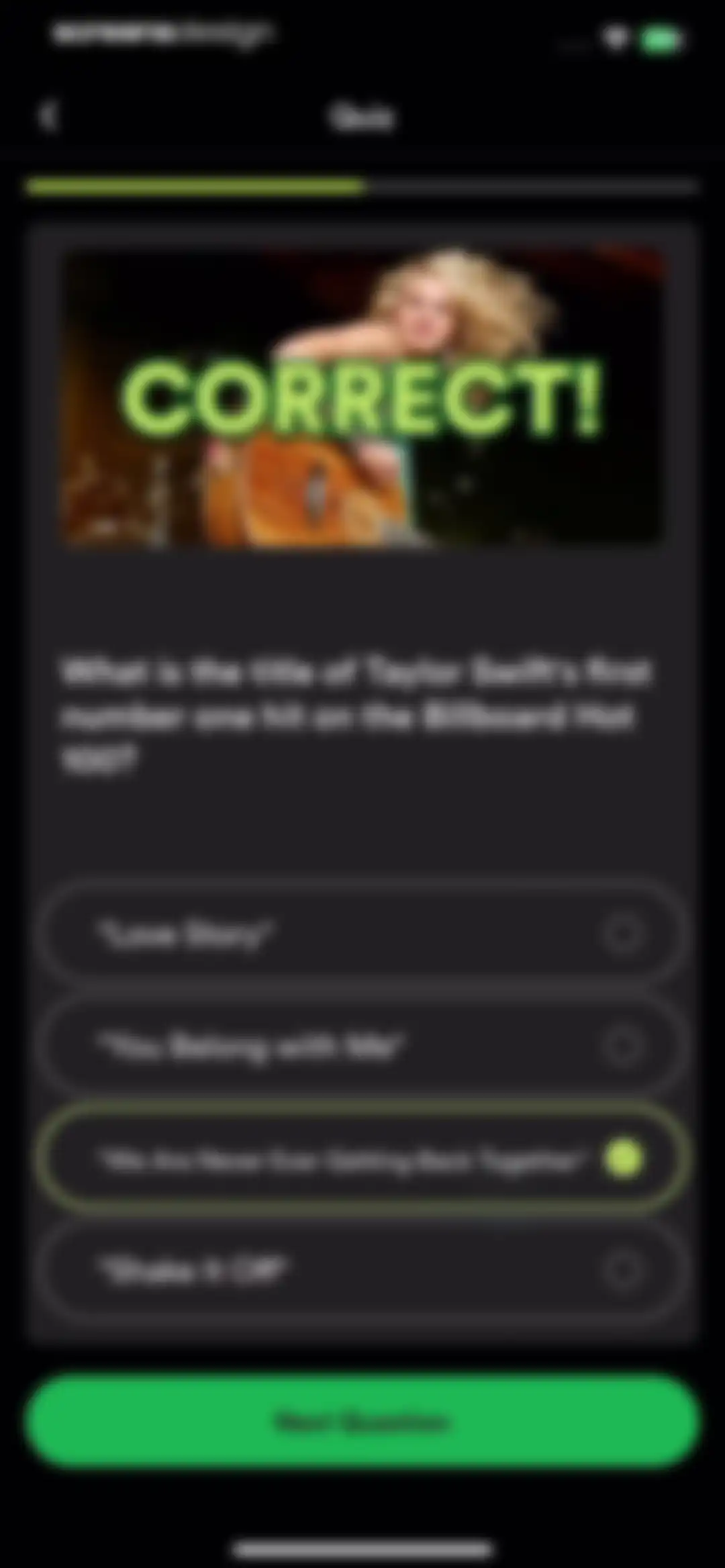 must.fm for Spotify Stats screen 99