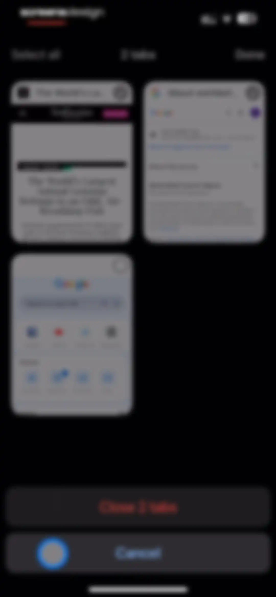 Google Chrome screen 69