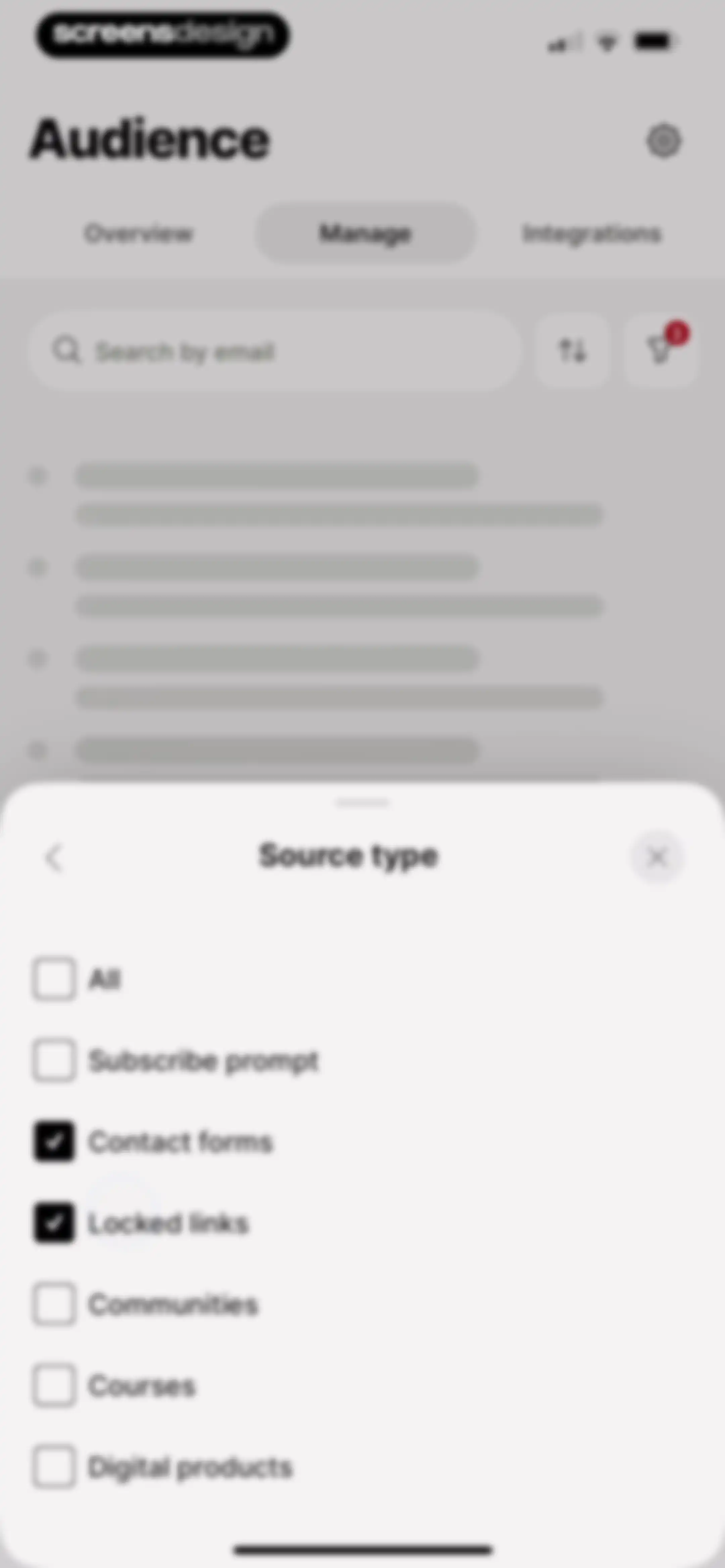 Linktree: Link in Bio Creator screen 164