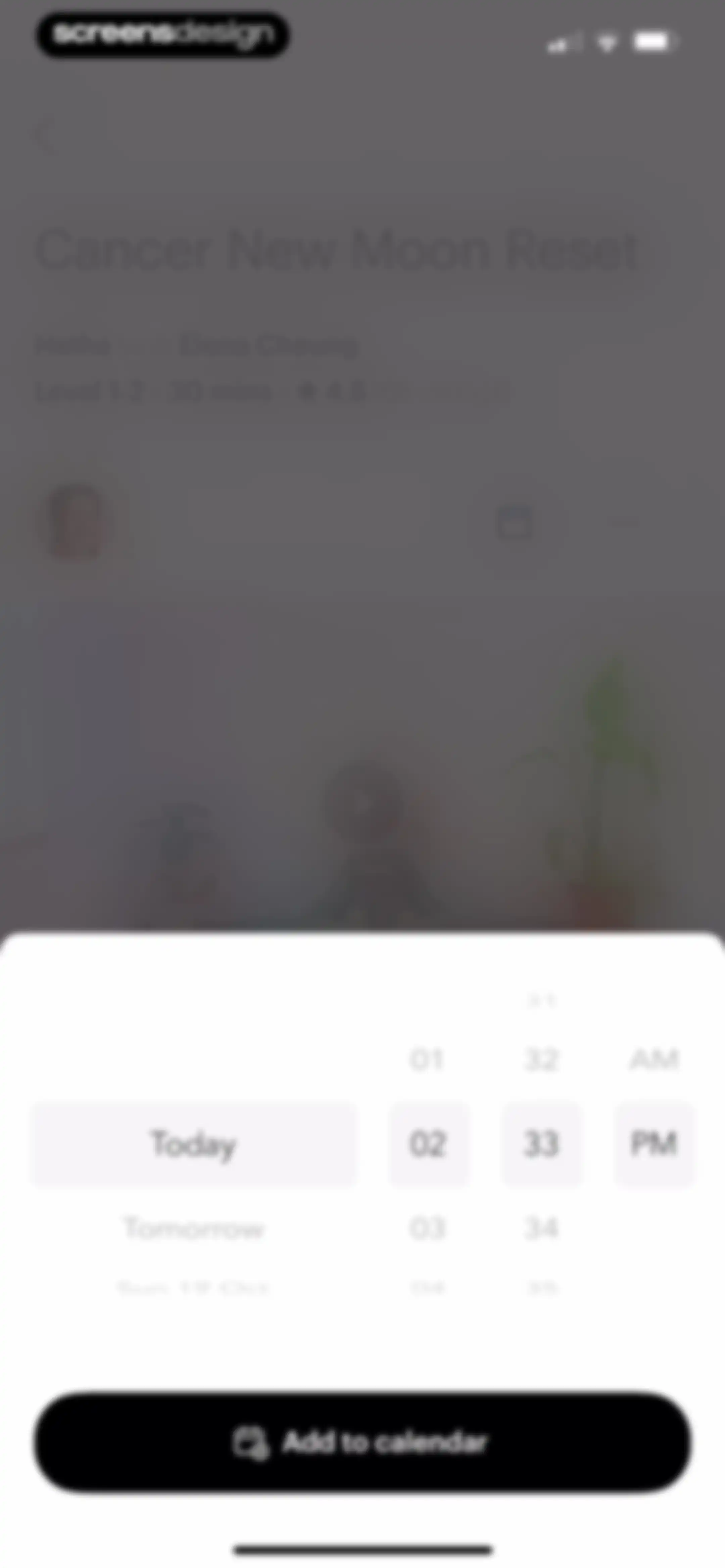 Glo | Yoga and Meditation App screen 100
