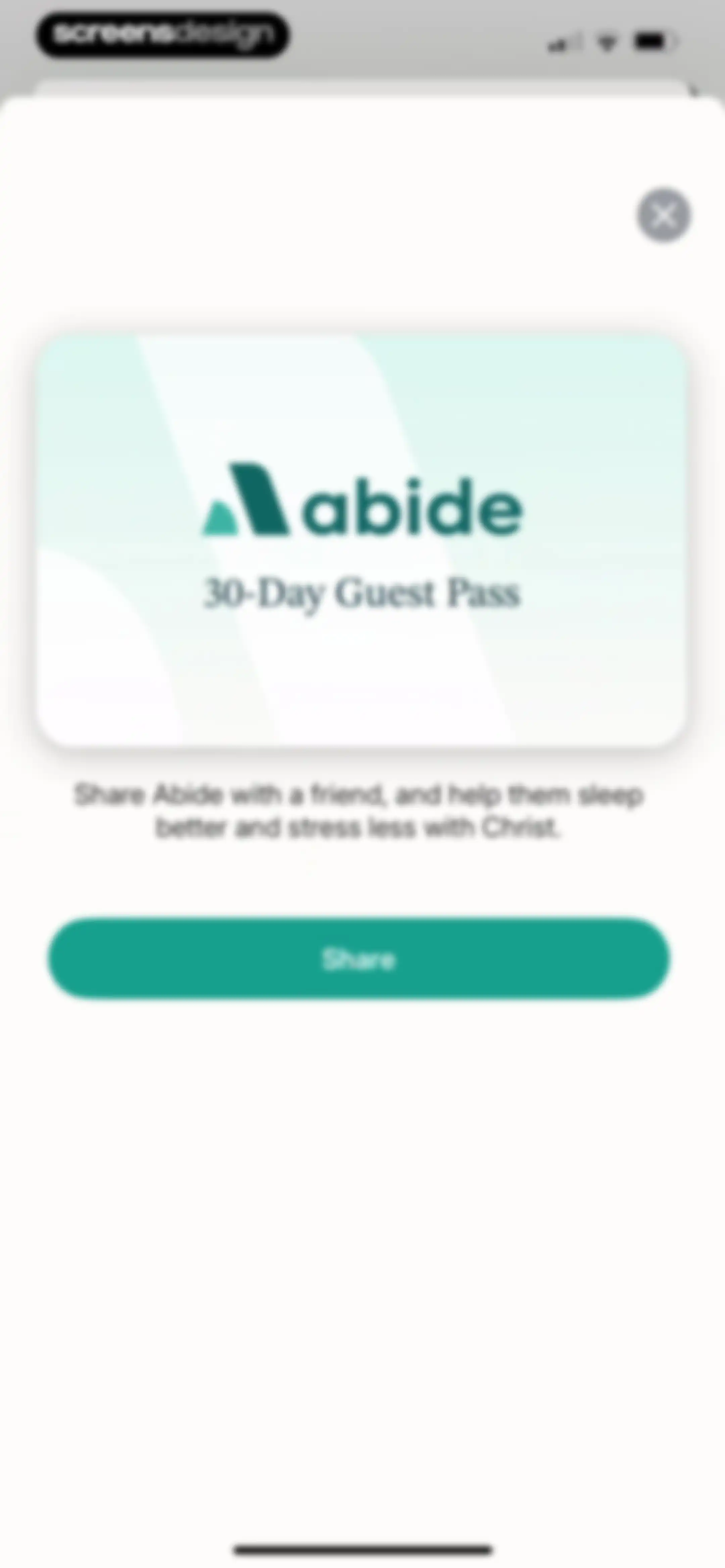Abide: Bible Prayer Meditation screen 111