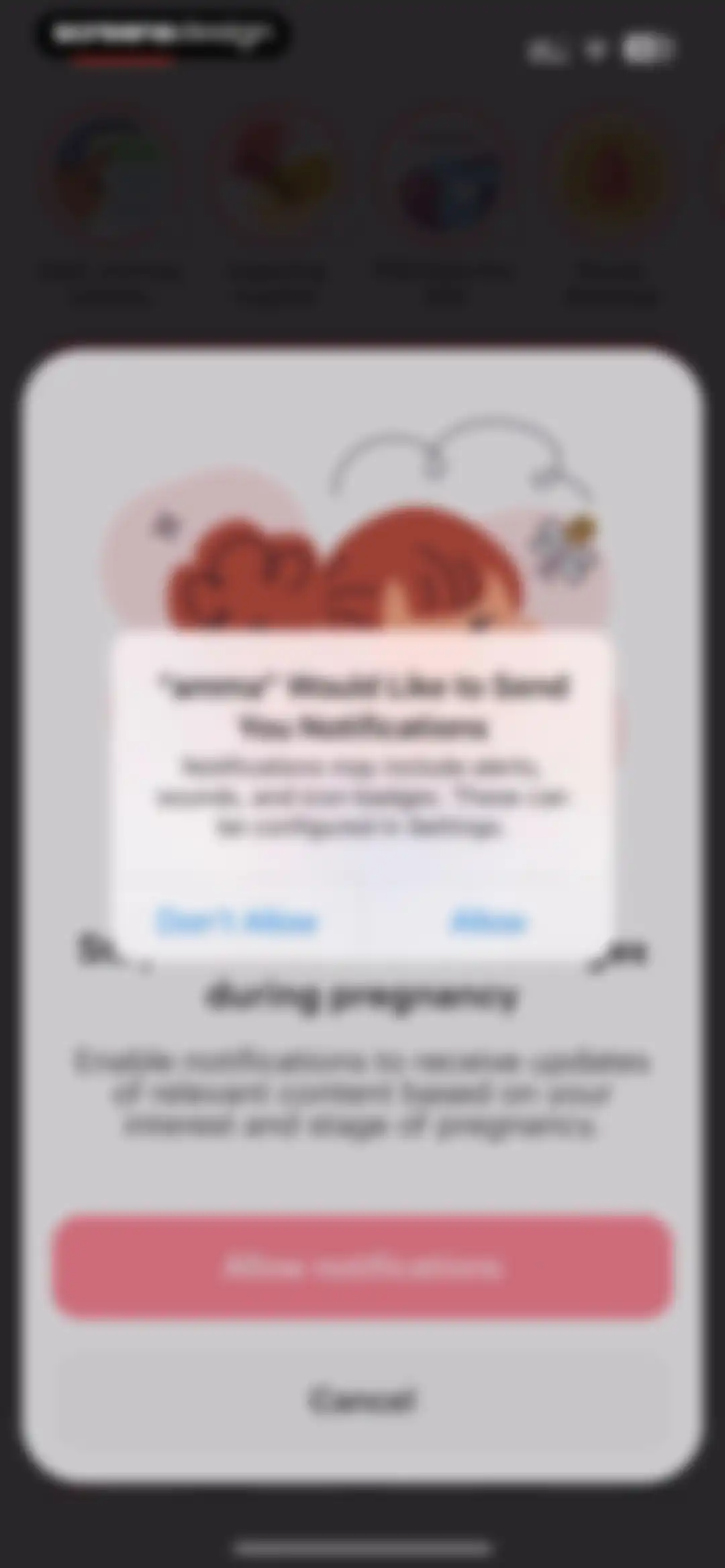 amma: Pregnancy & Baby Tracker screen 51