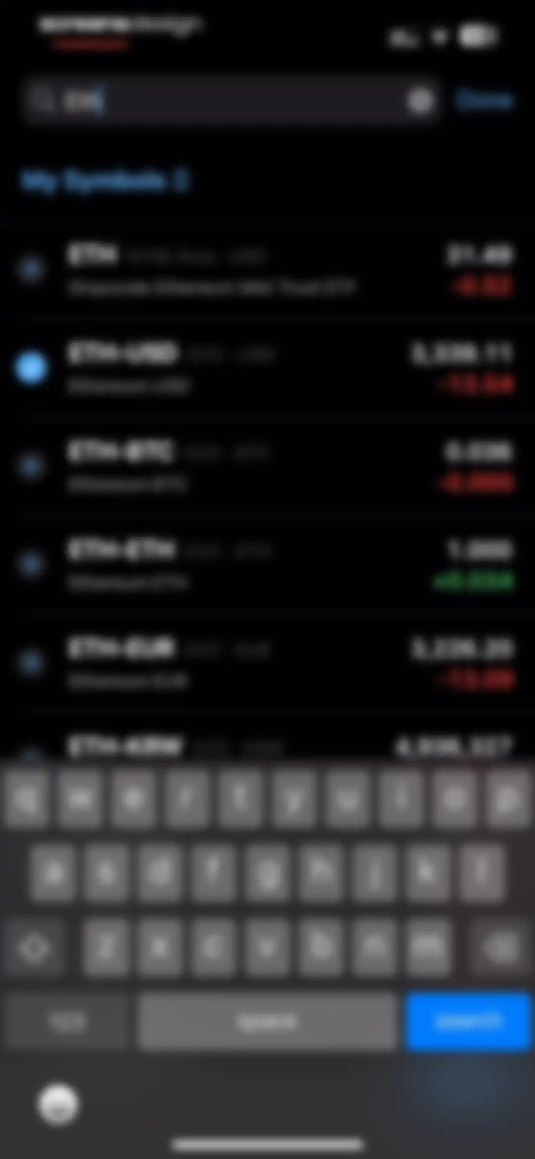 Stocks screen 17