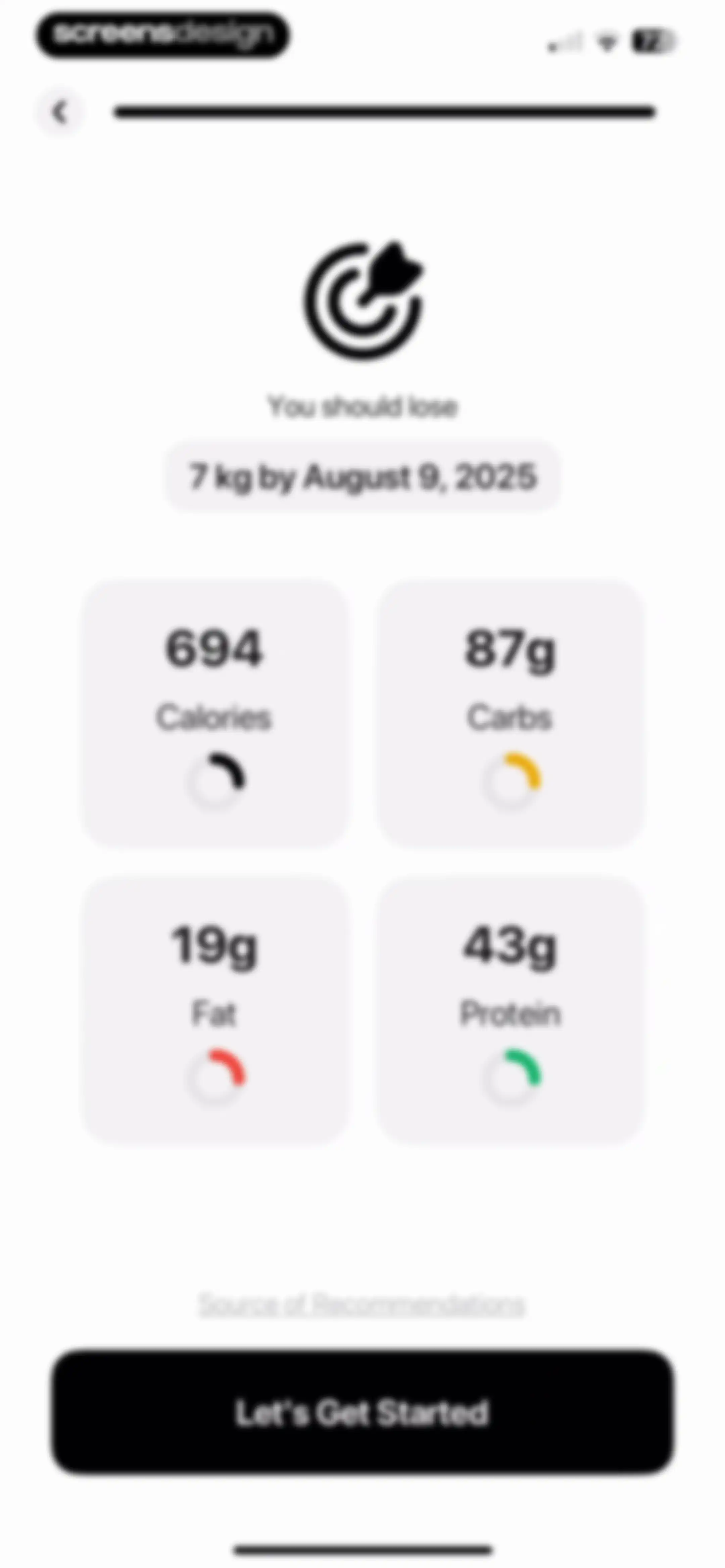 Lean: AI Macro Tracker screen 27
