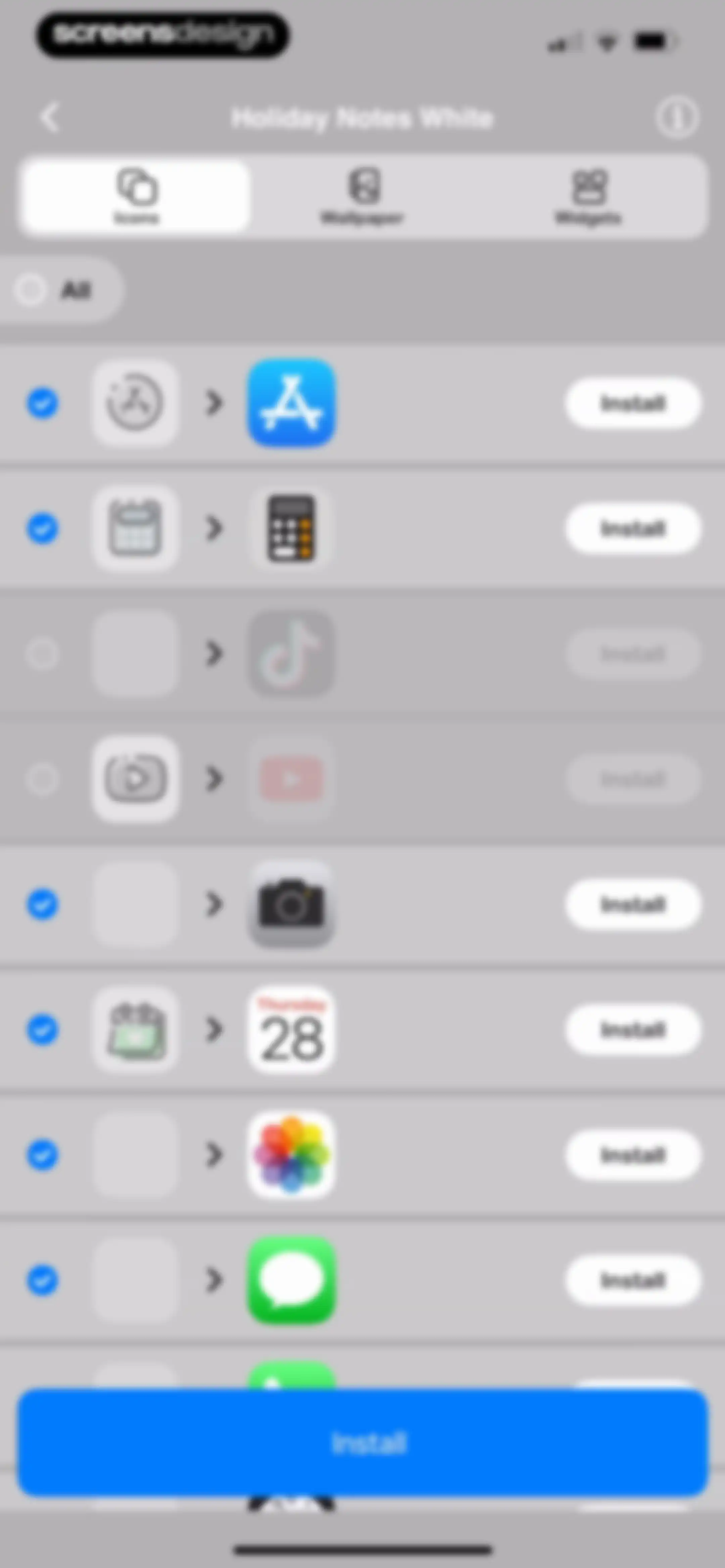 Cool Themes & Fonts: Cute Text screen 28