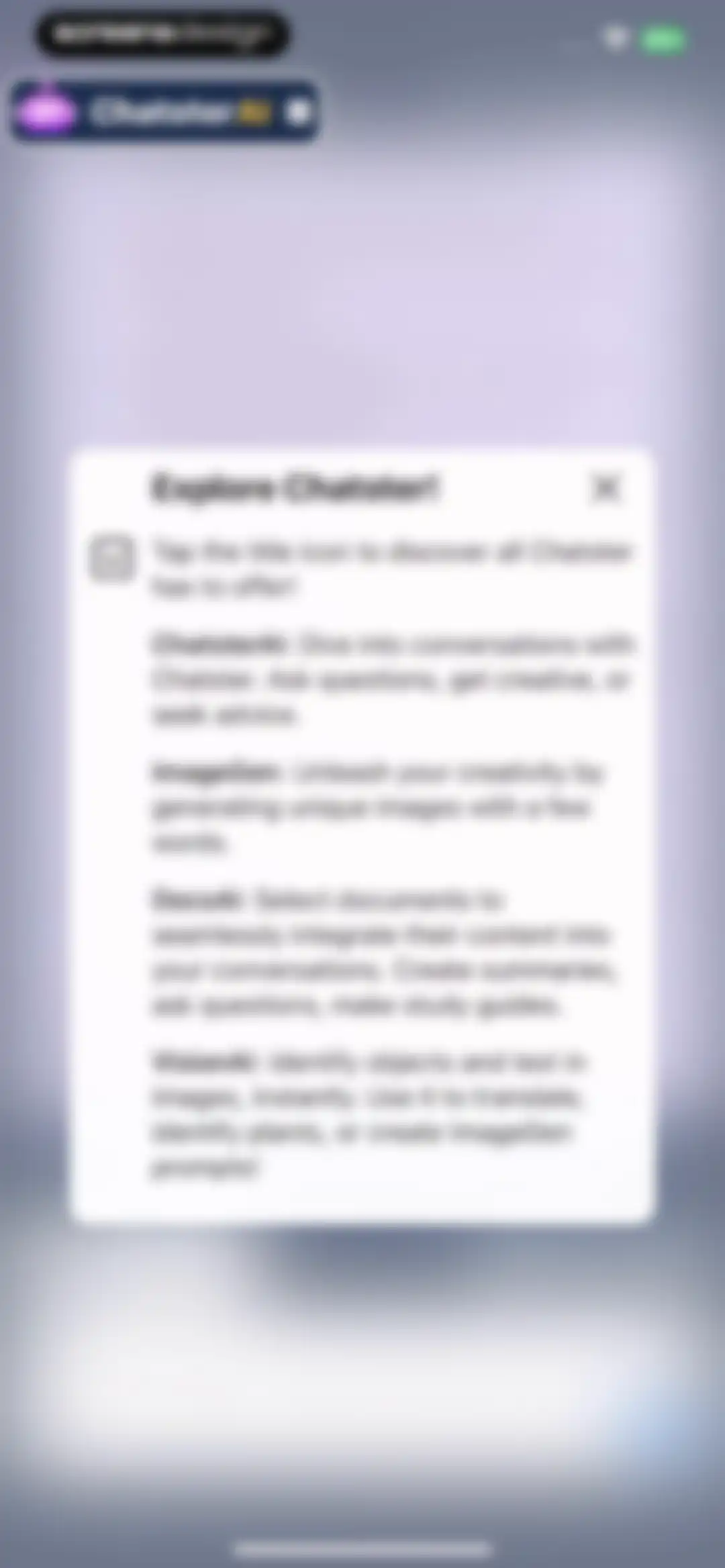 AI Assistant: Images & Writing screen 12
